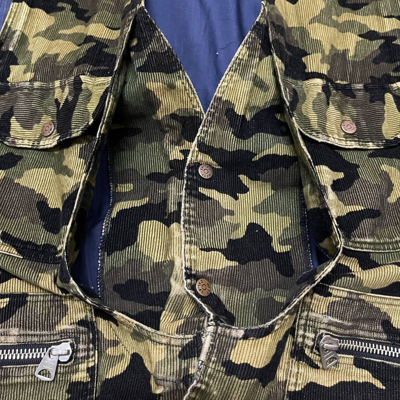 Other Vintage West Cal.45 Camo Army Vest Tactical Size US M / EU 48-50 / 2 - 4 Thumbnail