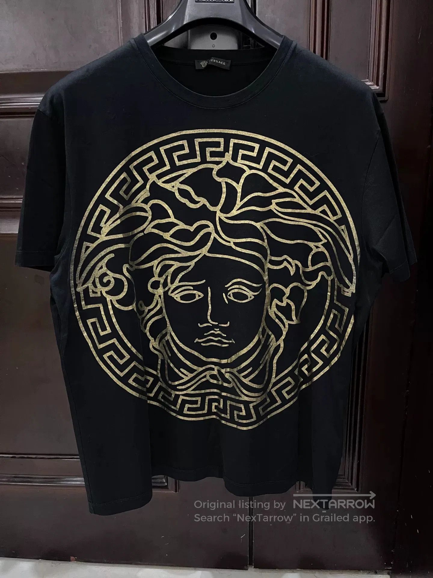 Versace Versace Gold Print Short Sleeve T. Size US XXL / EU 58 / 5 - 1 Thumbnail