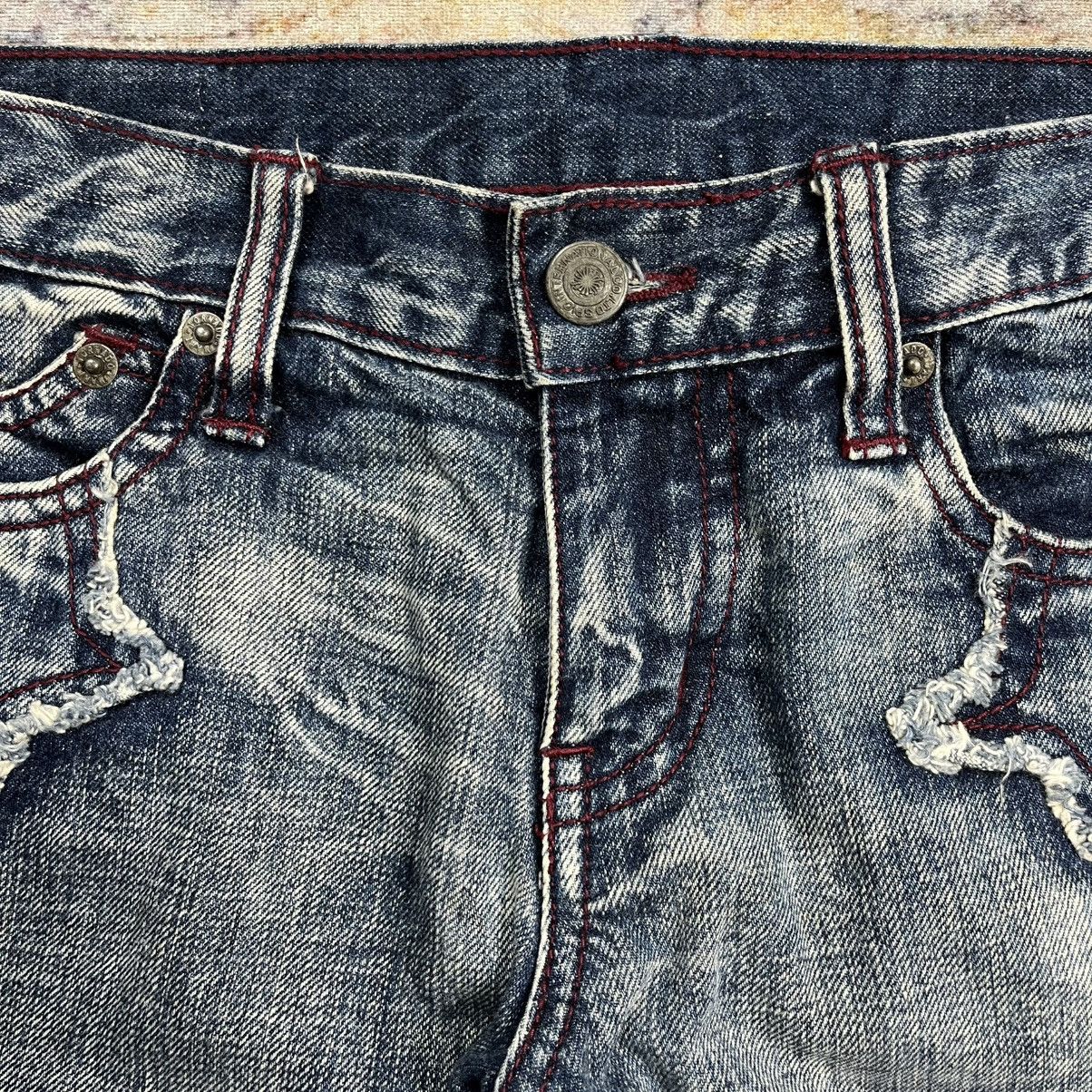 If Six Was Nine × Le Grande Bleu (L.G.B.) × Tornado Mart Tornado mart lace up denim short pants Size 30" / US 8 / IT 44 - 5 Thumbnail