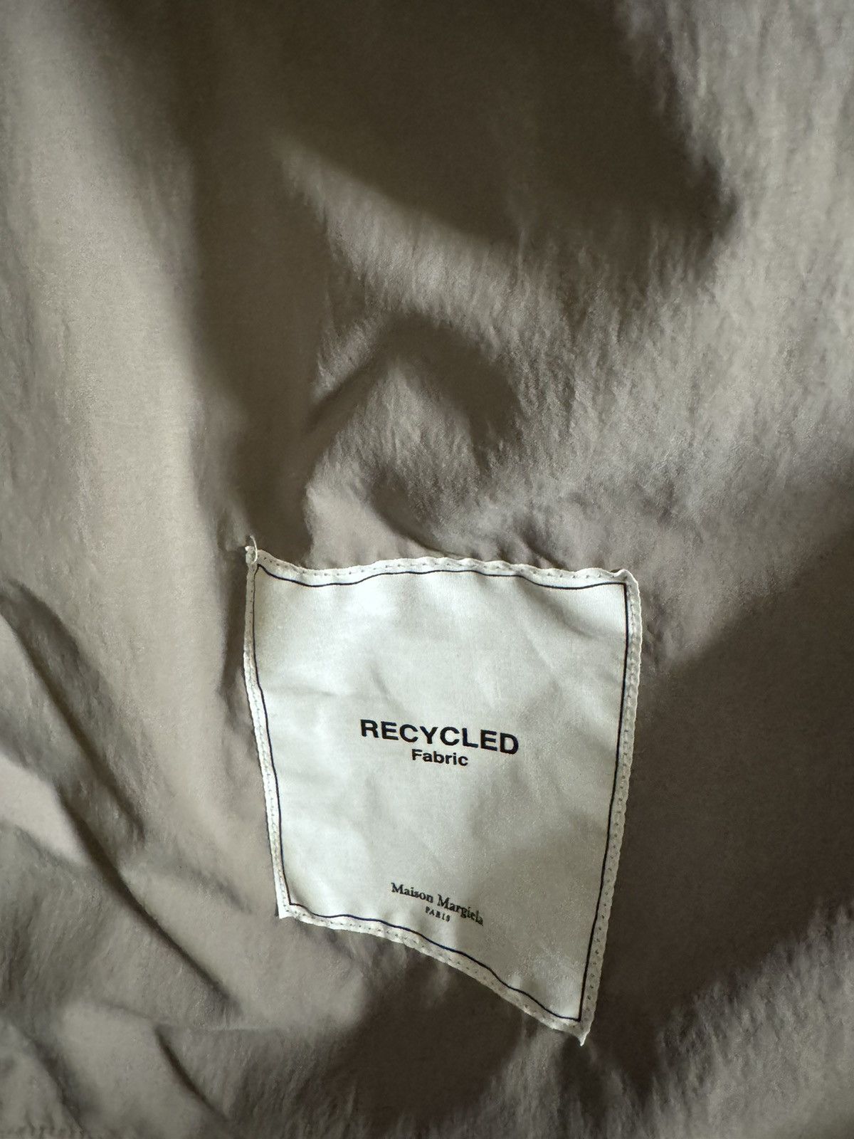 Maison Margiela Maison Margiela Taupe Recycled Nylon Sports Jacket Size US XL / EU 56 / 4 - 13 Thumbnail