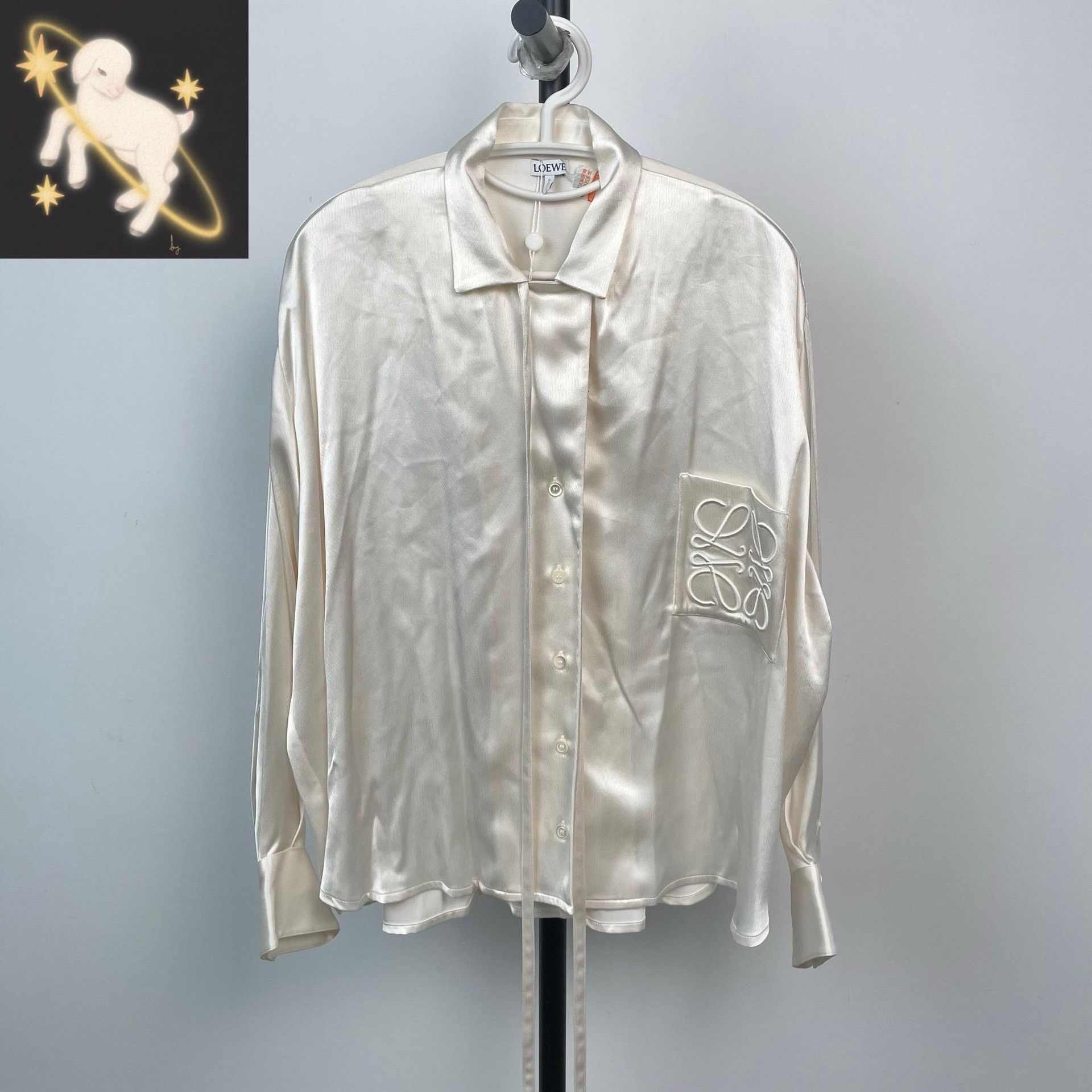 Loewe Loewe Retro White Shirt 36 Men Size US S / EU 44-46 / 1 - 1 Thumbnail