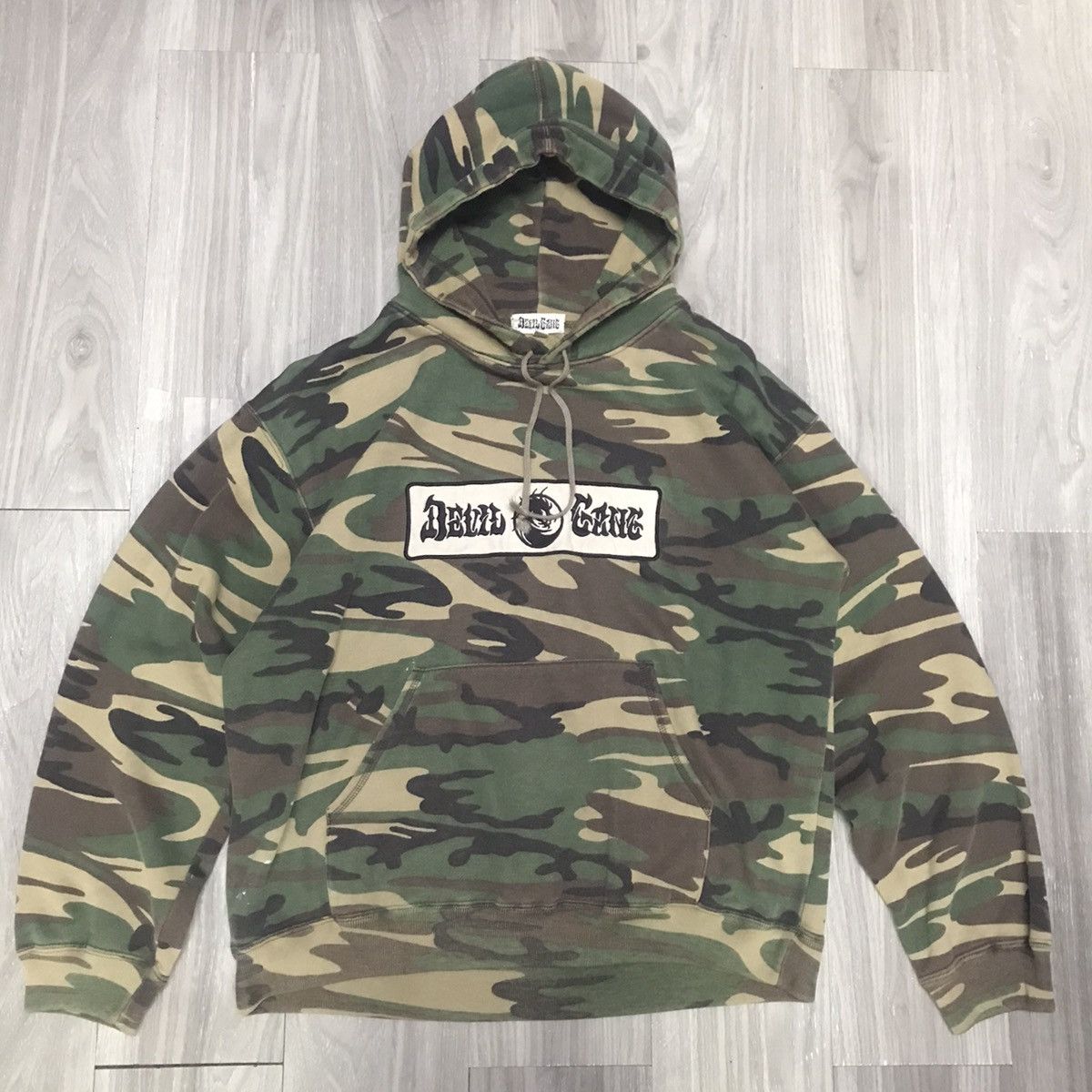 Rap Tees × Vintage Vintage DEVIL GANG - CAMOUFLAGE Hoodies Size US L / EU 52-54 / 3 - 10 Thumbnail