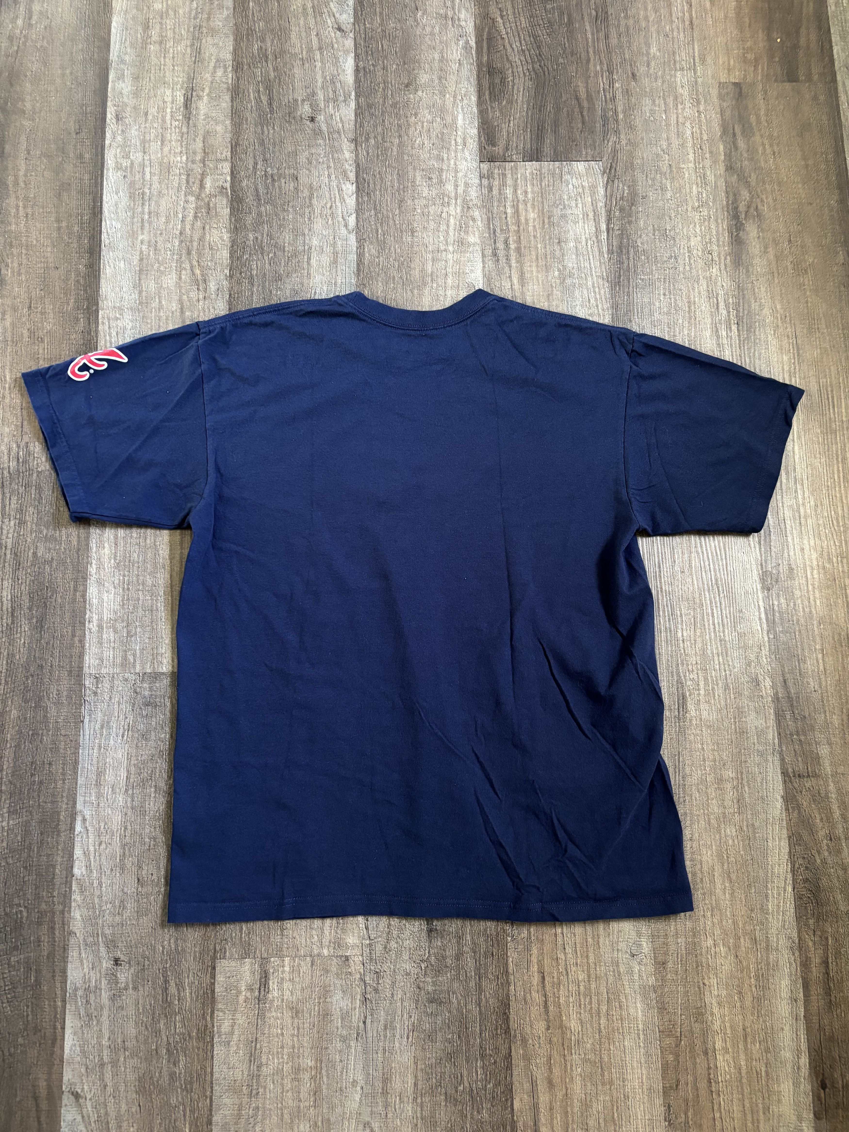 Nike 2009 Nike Team Atlana Braves Center Swoosh Tee Shirt Size US M / EU 48-50 / 2 - 3 Thumbnail