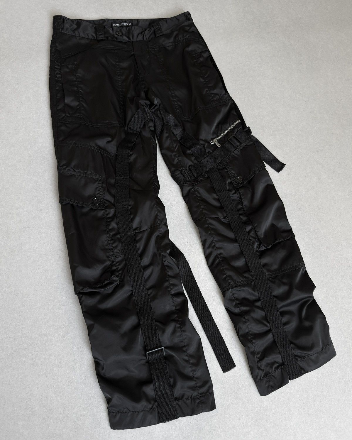 Dolce & Gabbana FW 2003 Dolce & Gabbana Parachute Bondage Pants Size US 30 / EU 46 - 12 Thumbnail