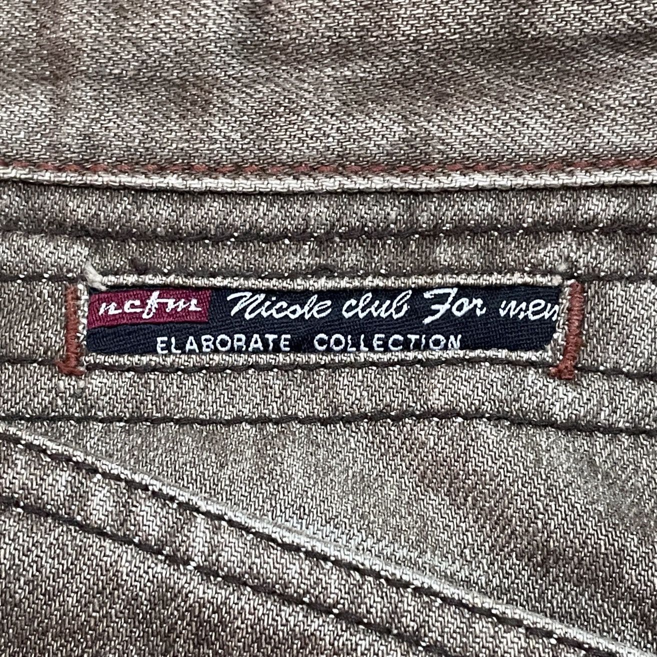 14th Addiction Rare Design Vintage Brand Nicole Club Flared Jeans 1990s Size US 31 - 10 Thumbnail