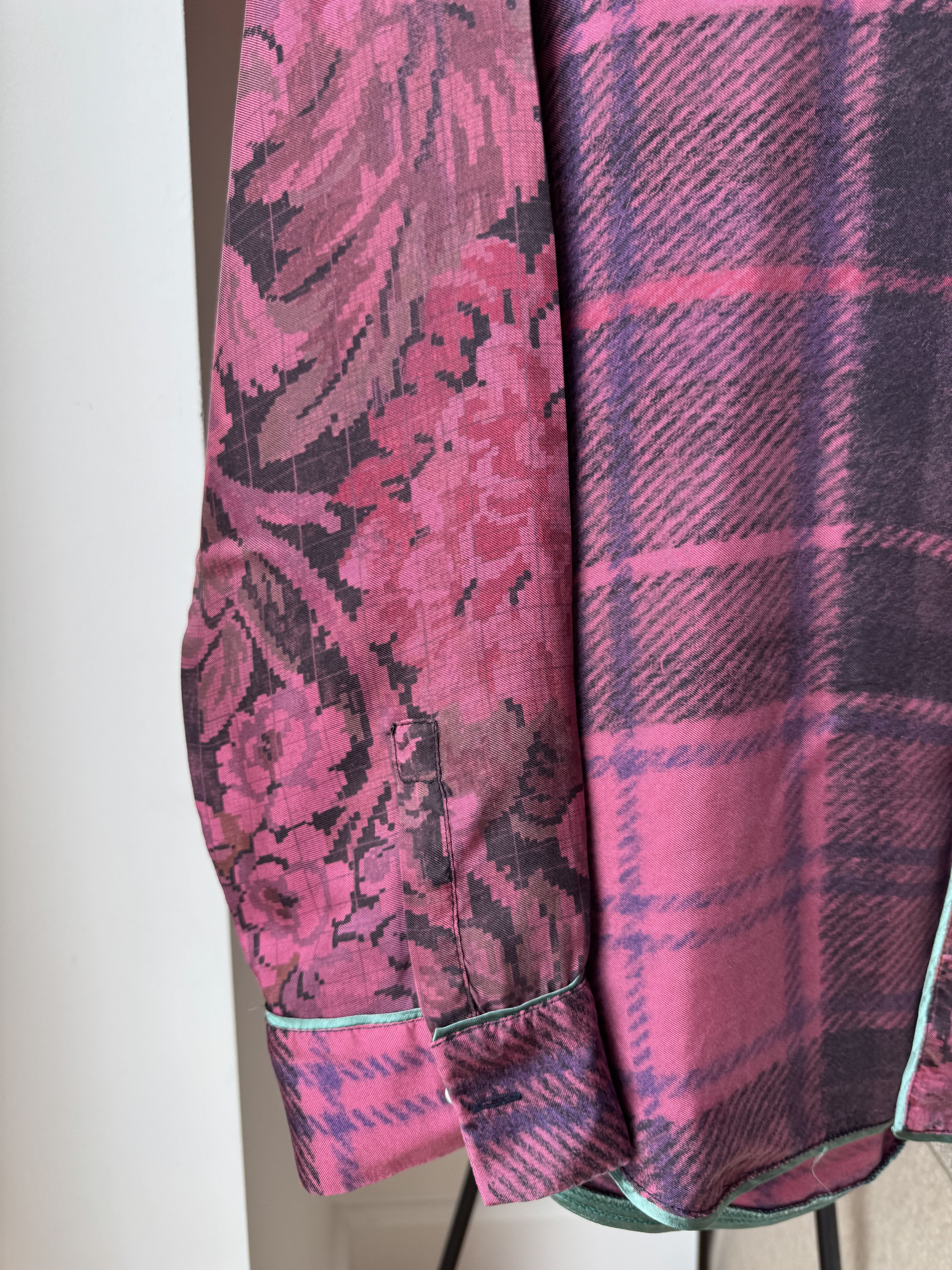 Pierre-Louis Mascia Long-sleeve Silk Shirt Size US M / EU 48-50 / 2 - 5 Thumbnail