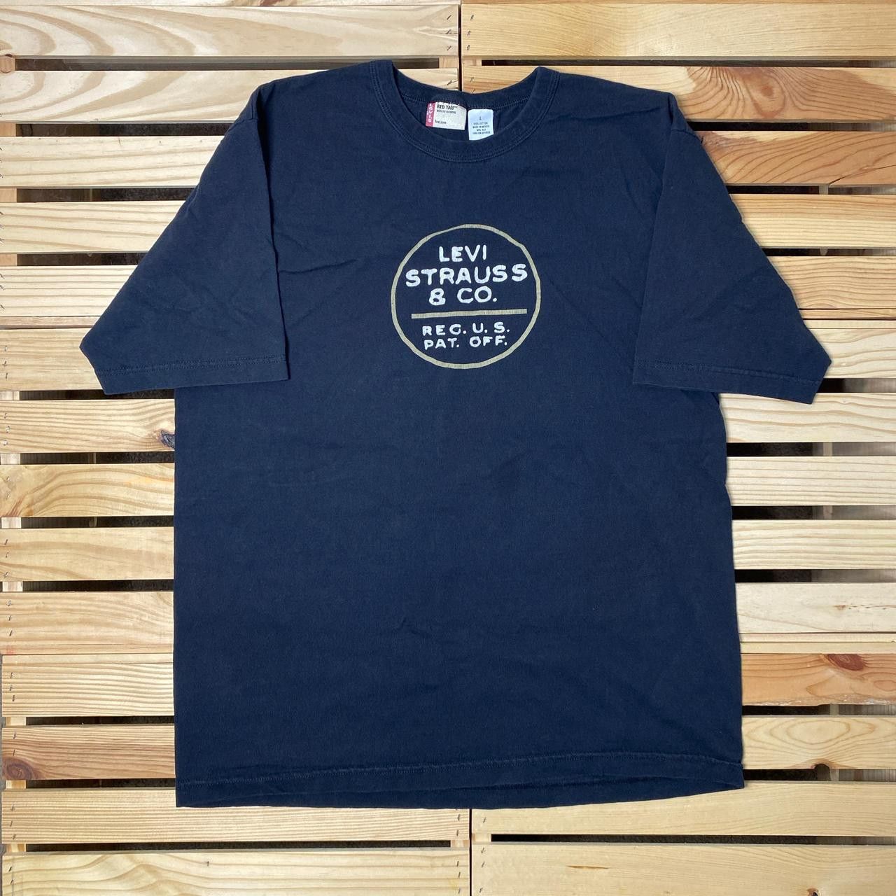 Levi's Vintage Levi's Black Tee Size Large Size US L / EU 52-54 / 3 - 1 Thumbnail