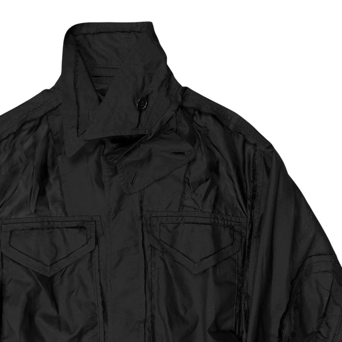 Maison Margiela Maison Margiela Distressed Field Jacket - SS18 Size US M / EU 48-50 / 2 - 5 Thumbnail