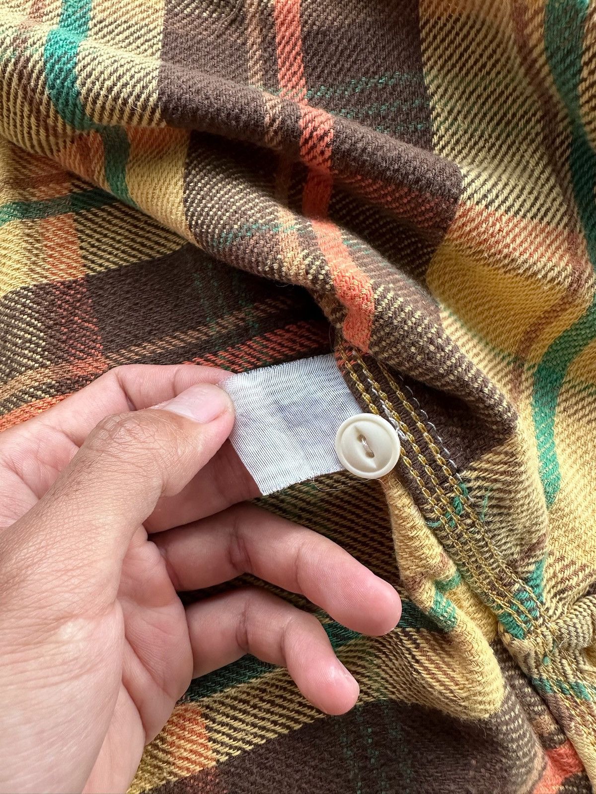 Japanese Brand Houston Co Union Made Flannel Shirt Size US M / EU 48-50 / 2 - 4 Thumbnail