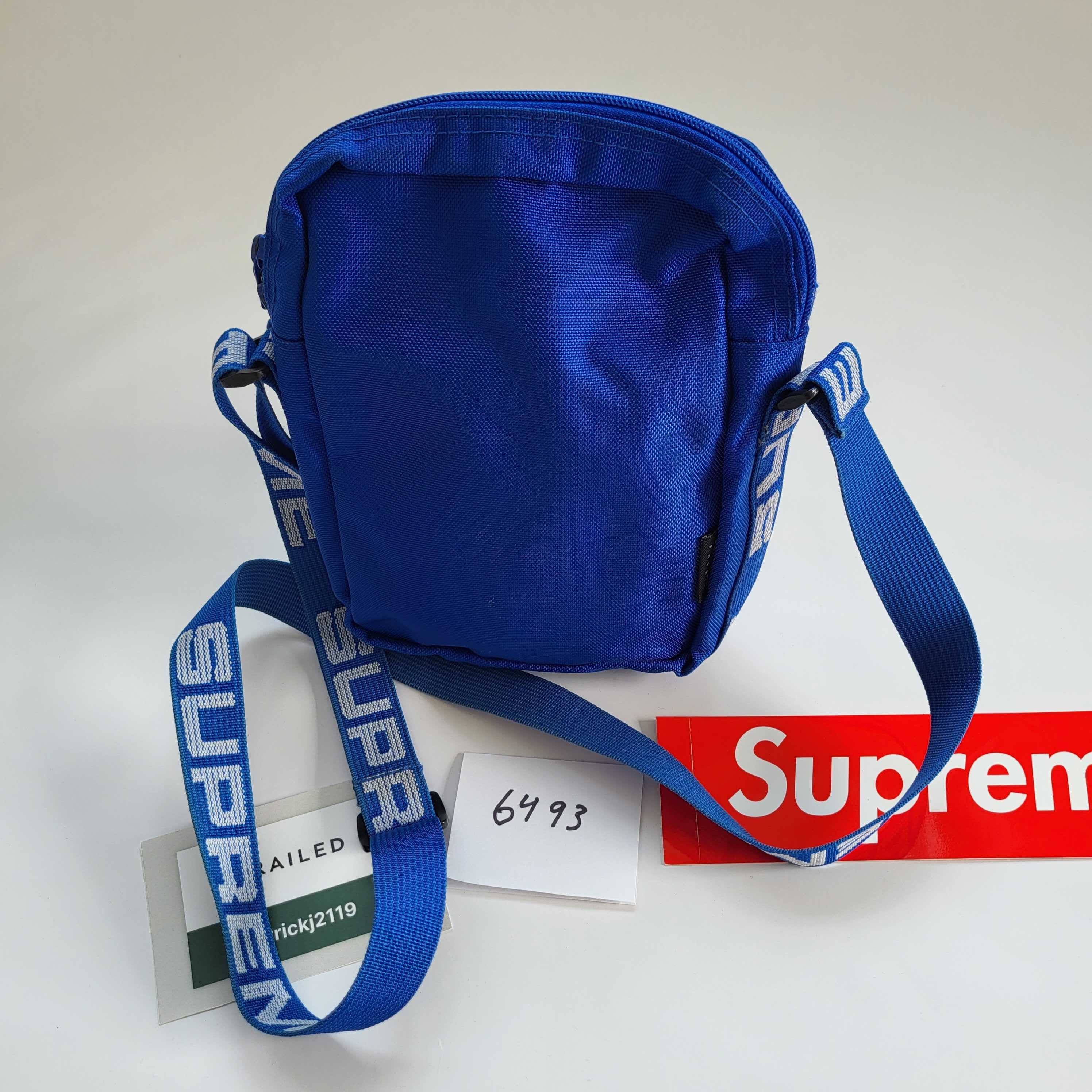 Supreme Supreme - Shoulder bag (SS18 Blue Royal) Size ONE SIZE - 4 Thumbnail