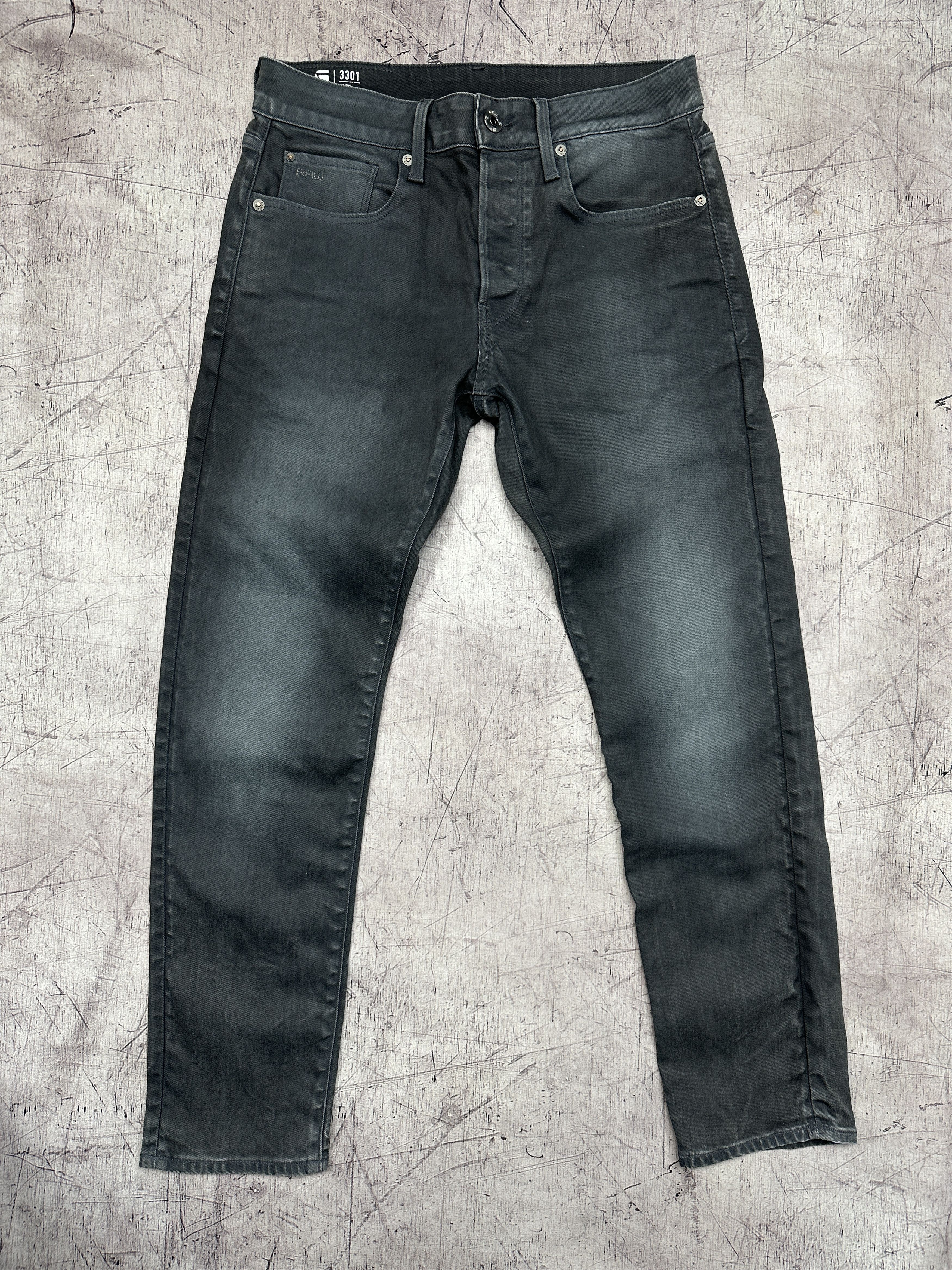 G-Star G Star Raw Mens 3301 Slim Denim Pants Jeans Size US 30 / EU 46 - 1 Thumbnail