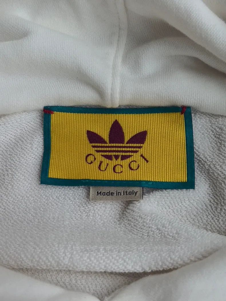 Gucci Gucci Clover white hooded sweatshirt Size US M / EU 48-50 / 2 - 3 Thumbnail