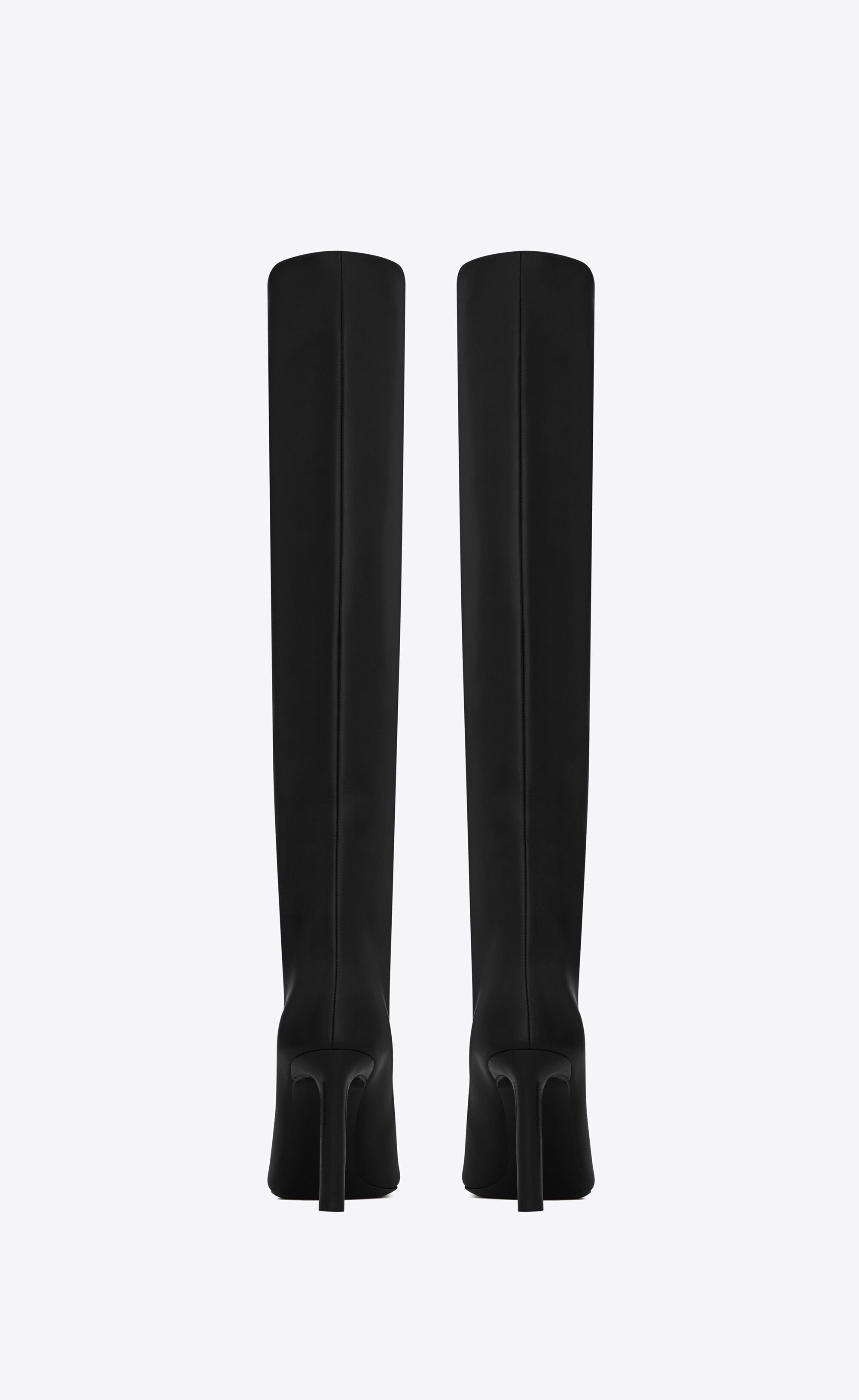 Saint Laurent Paris o1tp1o0125 Kidd Boots In Smooth Leather in Black Size US 8.5 / IT 38.5 - 3 Thumbnail