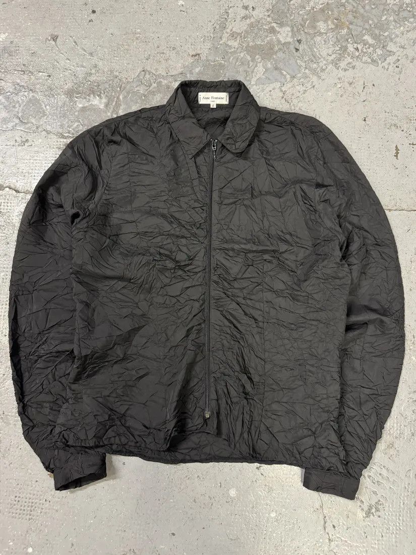 ANNE FONTAINE ブラックジャケット 40 Black Stylish Jacket With Buttons | Anne Fontaine