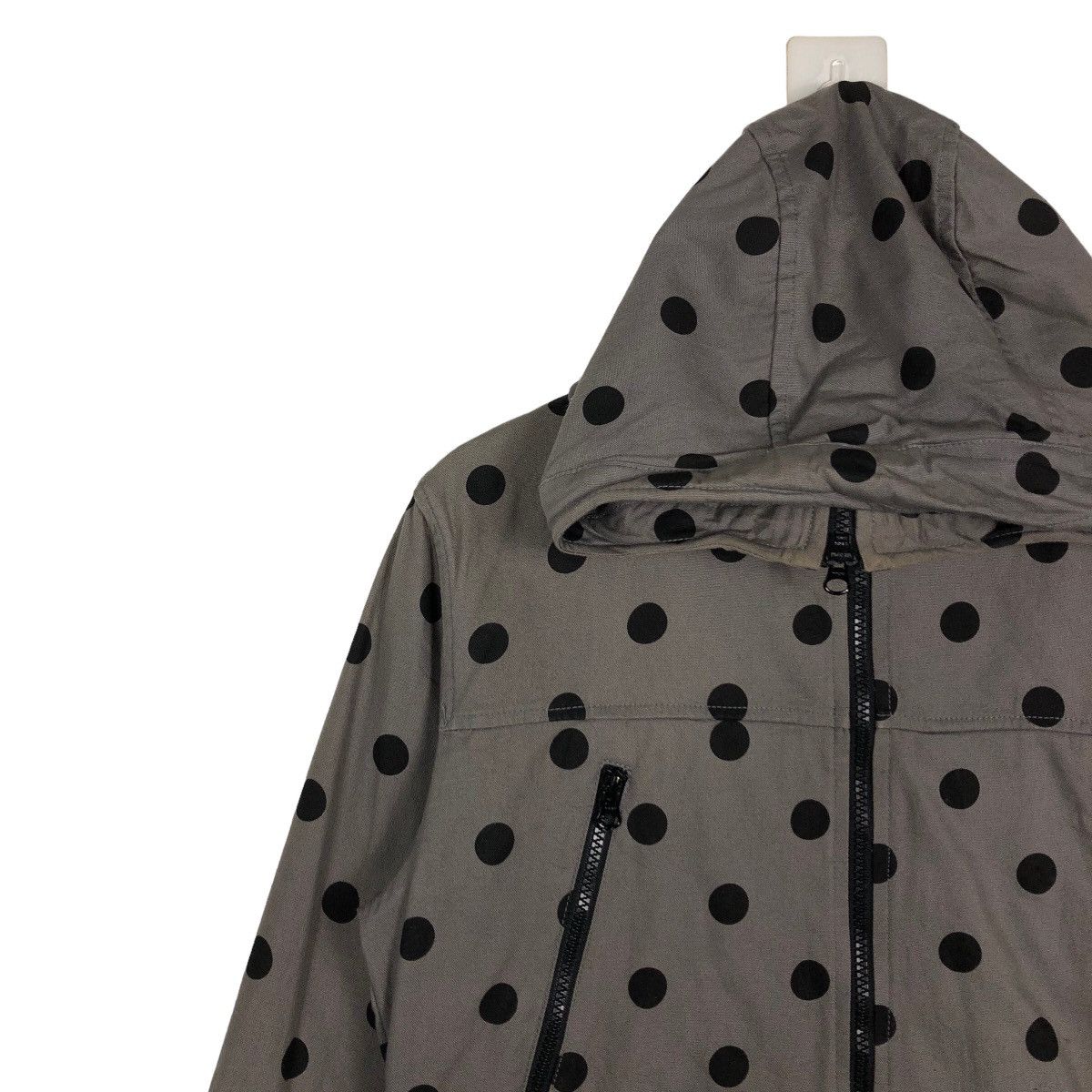 Issey Miyake 🔥Rare Polkadot Chore Jacket Hoodie Ships Jet Blue Japan Size US L / EU 52-54 / 3 - 7 Thumbnail
