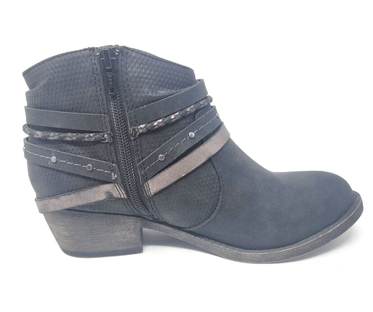 Other SO Women Ankle Booties Block Heel Braided Strap Sz 6.5 Size US 6.5 / IT 36.5 - 5 Thumbnail