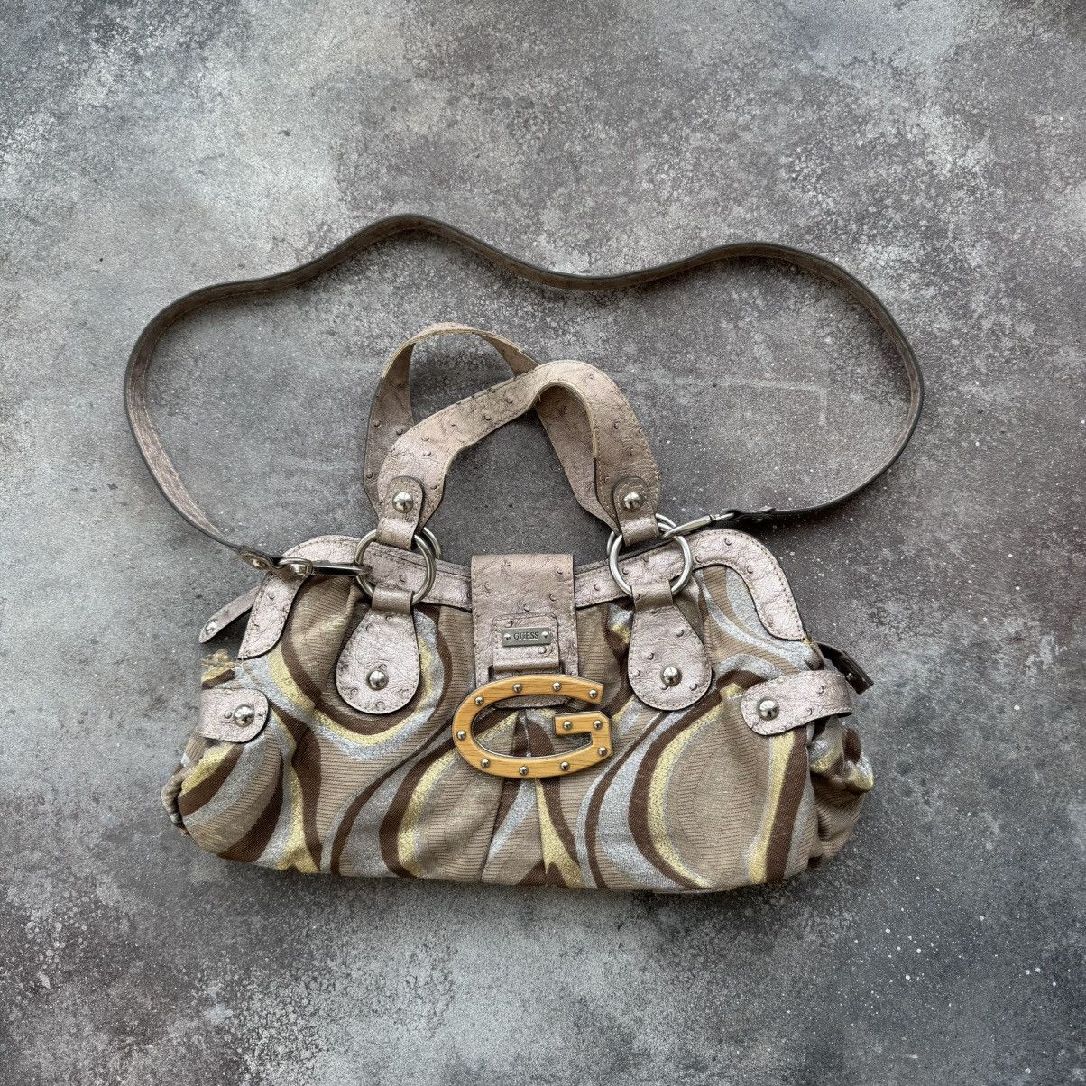 Guess Guess Y2K Vintage Monogram Shoulder Bag Size ONE SIZE - 2 Thumbnail