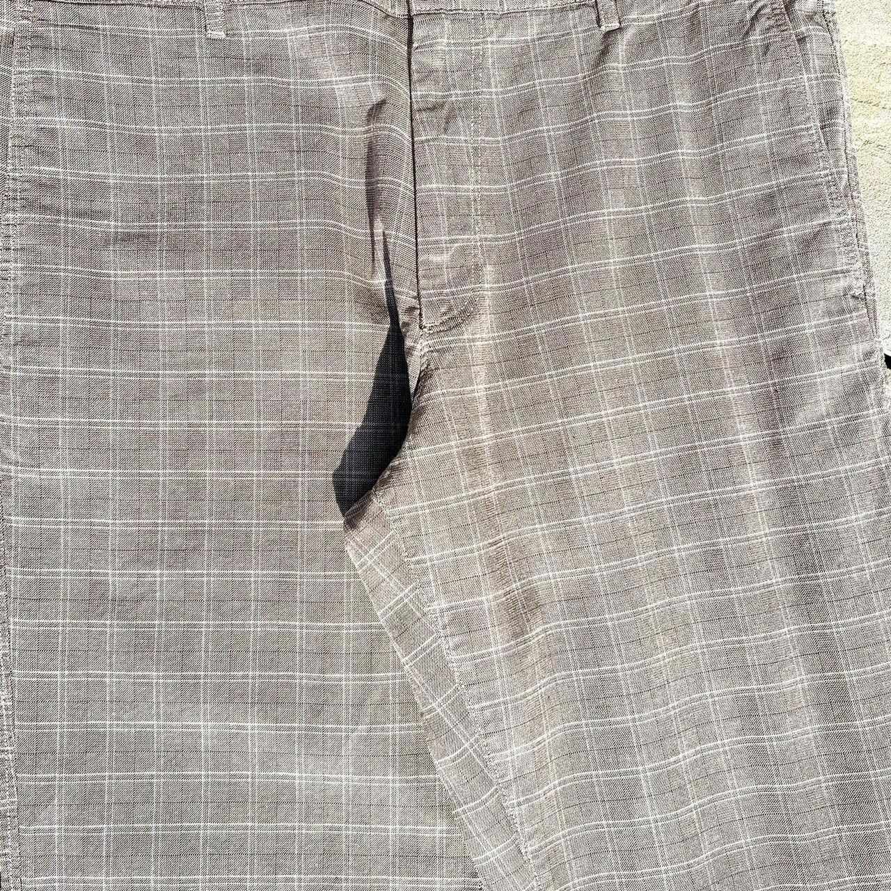 Banana Republic Tan Plaid Pattern Trousers Dress Pants Size US 36 / EU 52 - 2 Thumbnail
