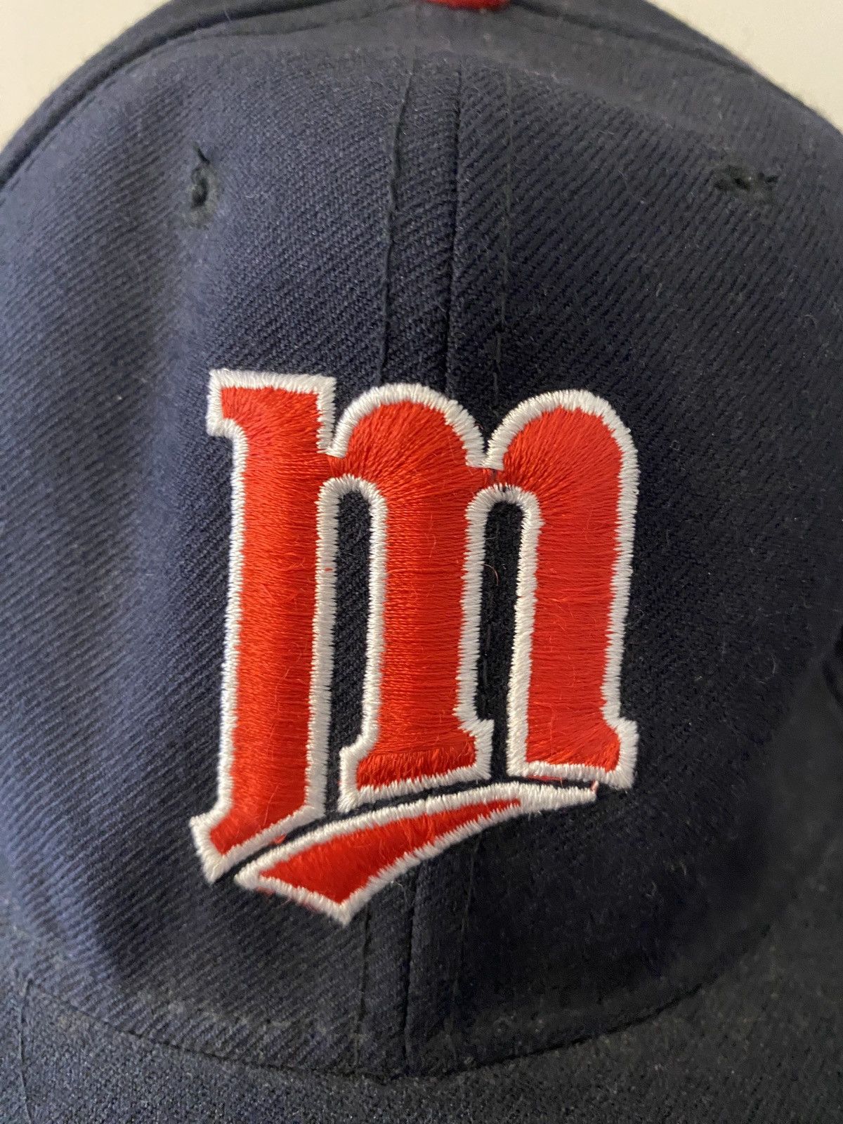 New Era Vintage 90’s Minnesota Twins New Era Wool Fitted Hat 7 3/8 Size ONE SIZE - 2 Thumbnail
