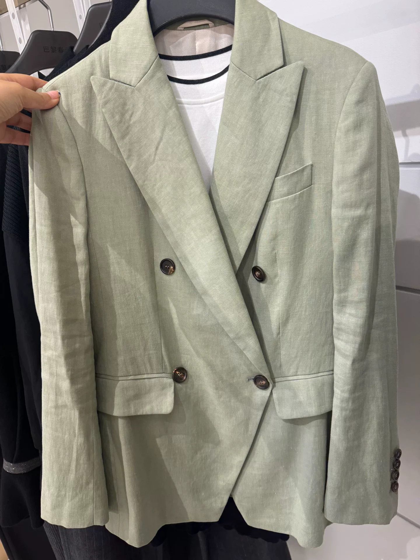 Brunello Cucinelli Brunello Cucinelli Linen Blazer Size 40 Size US S / EU 44-46 / 1 - 1 Thumbnail