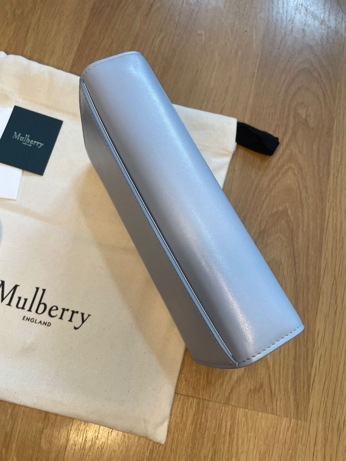 Mulberry Mulberry Lana Crossbody Poplin Blue Bag Size ONE SIZE - 4 Thumbnail