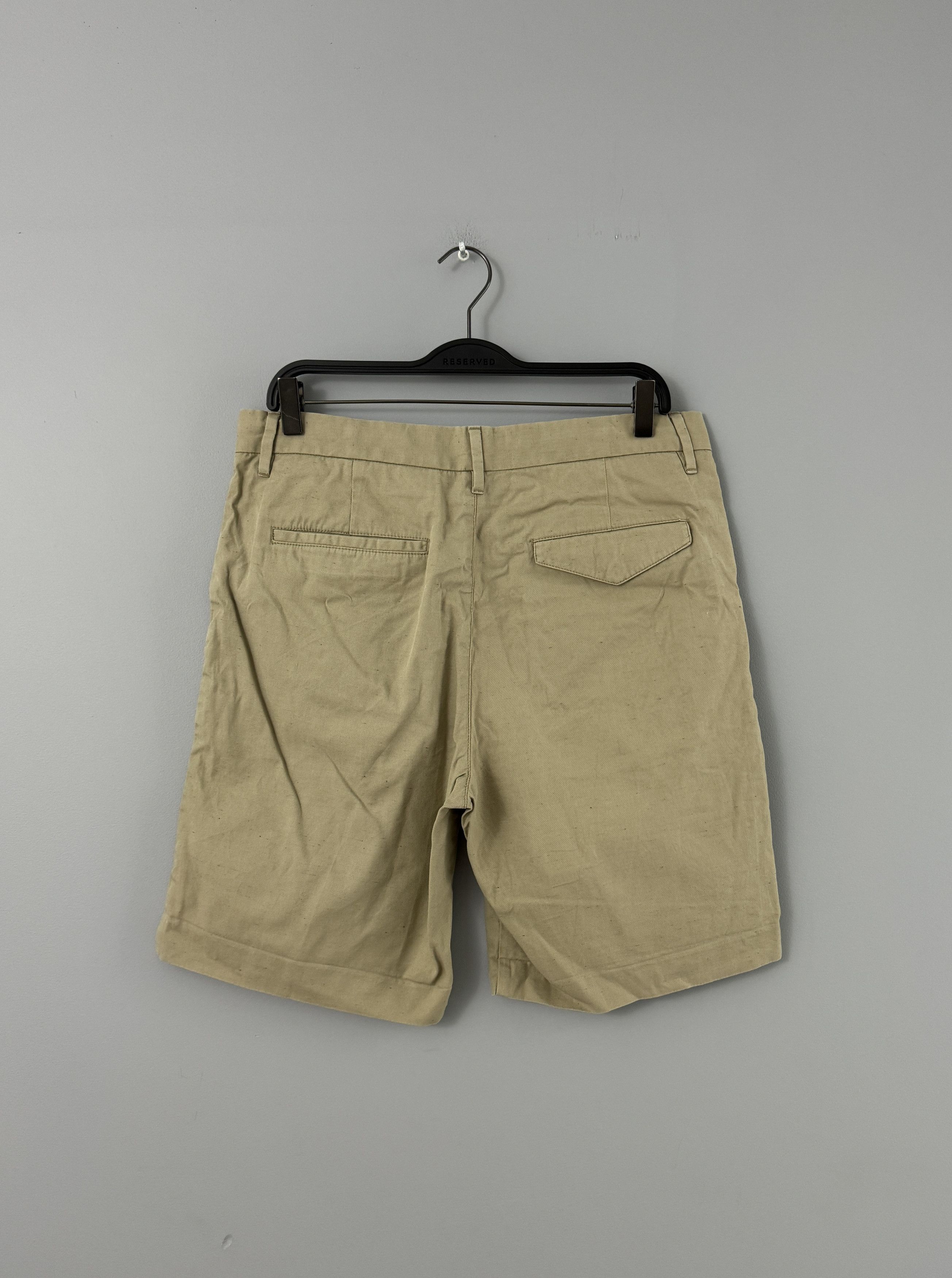 Acne Studios Acne Studios Adrian Dot Chino Shorts Trousers Beige Size 50 Size US 34 / EU 50 - 3 Thumbnail