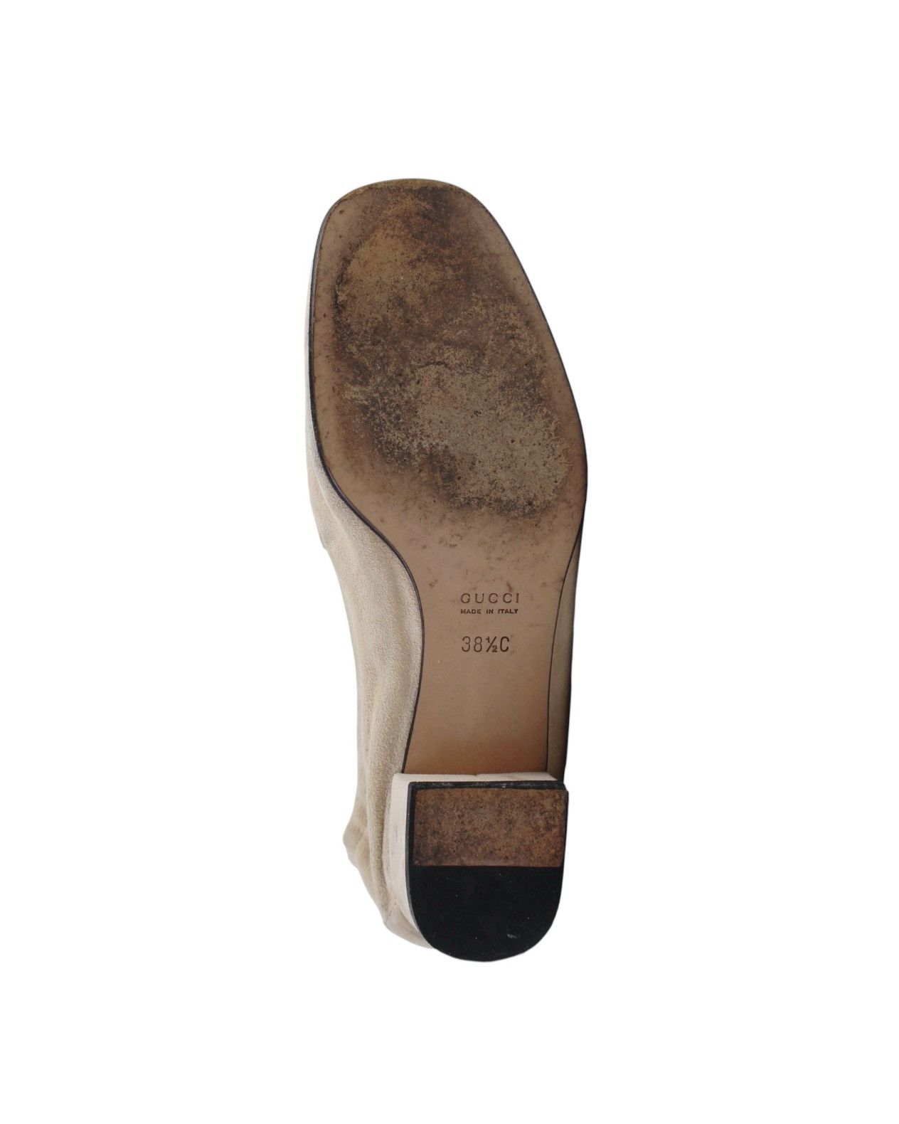 Gucci 2000S GUCCI BEIGE SUEDE HORSEBIT LOAFERS Size US 8.5 / IT 38.5 - 8 Thumbnail