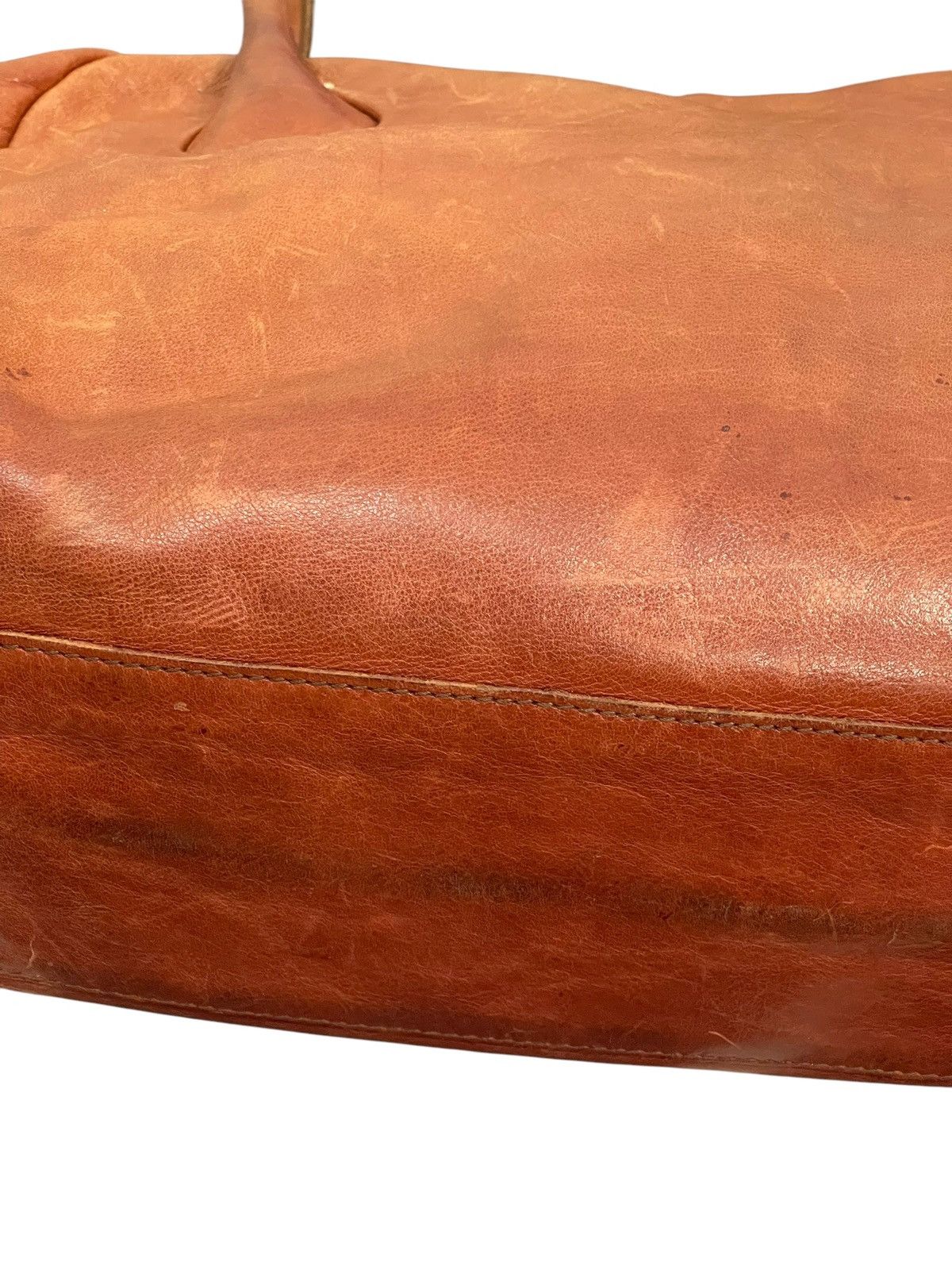 Genuine Leather Full Leather Genten Japan Tote Shoulder Bag 1🟩9 Size ONE SIZE - 16 Thumbnail