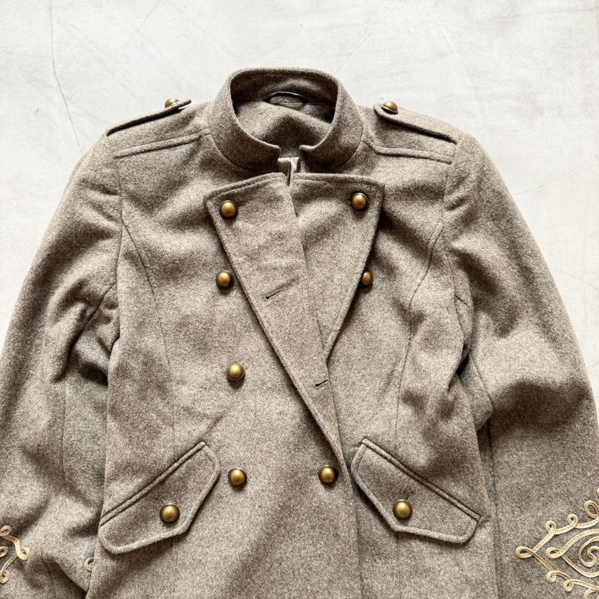Undercover 00s Napoleon Military Jacket Coat Japan PPFM Balmain Vibe Size M / US 6-8 / IT 42-44 - 4 Thumbnail