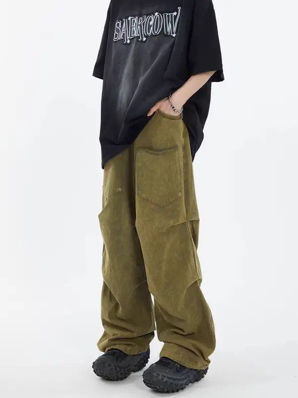 VIBE Retro High Street Hip Hop Loose Casual Pants Size US 31 - 5 Thumbnail