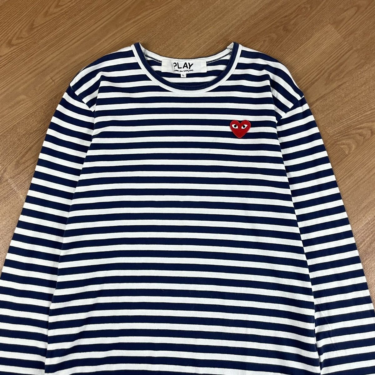 Comme des Garcons × Comme des Garcons PLAY Play comme des Garcons Longsleeve Size US S / EU 44-46 / 1 - 1 Thumbnail