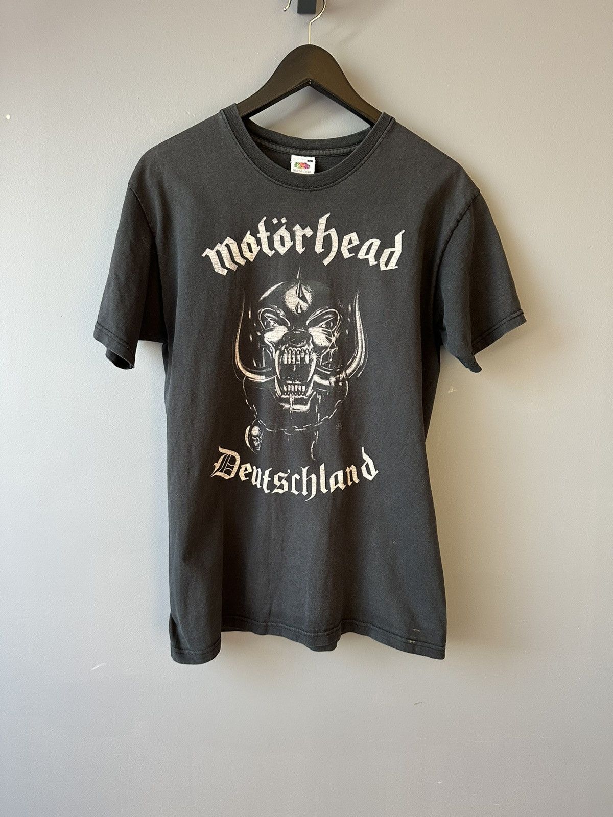 Vintage 2004 Motorhead Deutschland Germany black faded t shirt tee Size US S / EU 44-46 / 1 - 2 Thumbnail