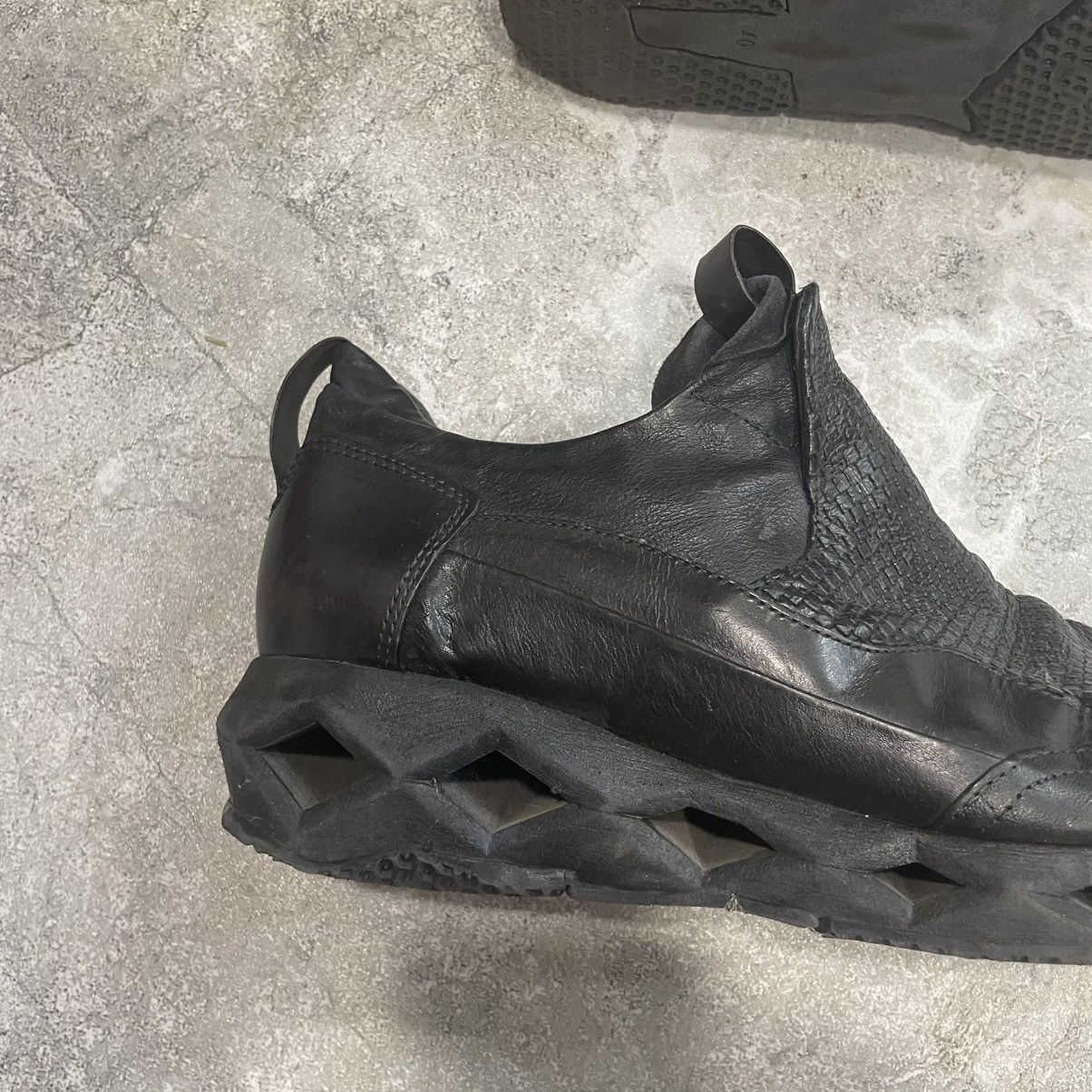 A.S.98 40 leather AS98 Boots GUIDI cyber punk shoes sneakers red wi Size US 7 / EU 40 - 2 Thumbnail