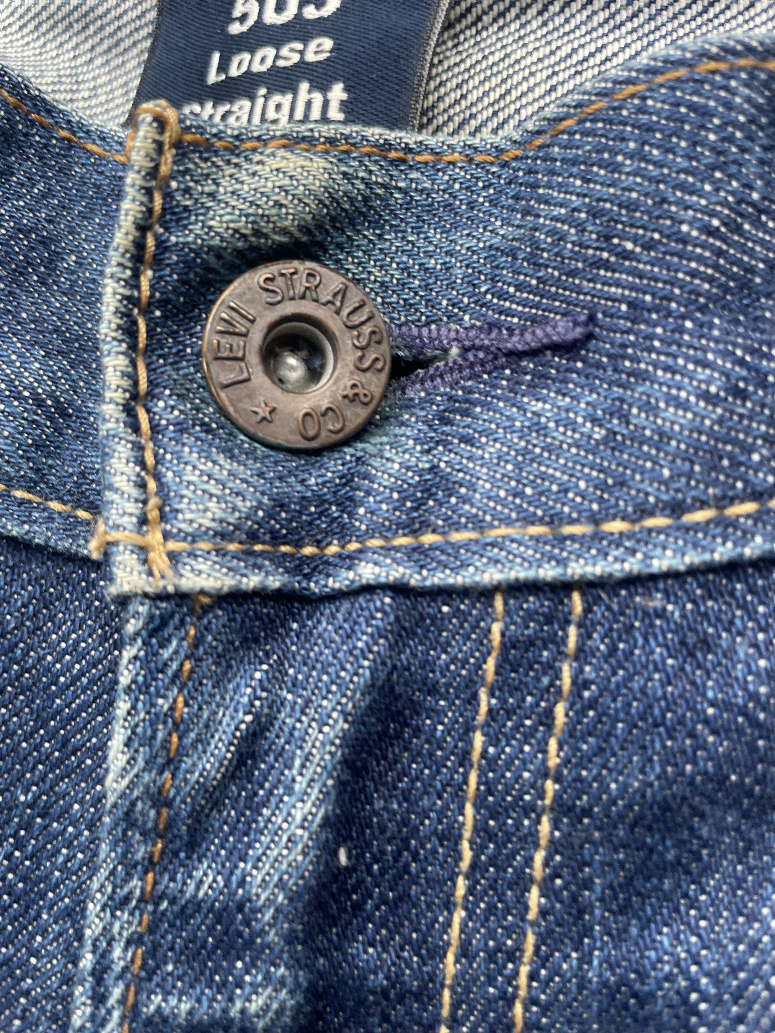 Levi's Levis 503 Faded & Distresed Size US 33 - 11 Thumbnail