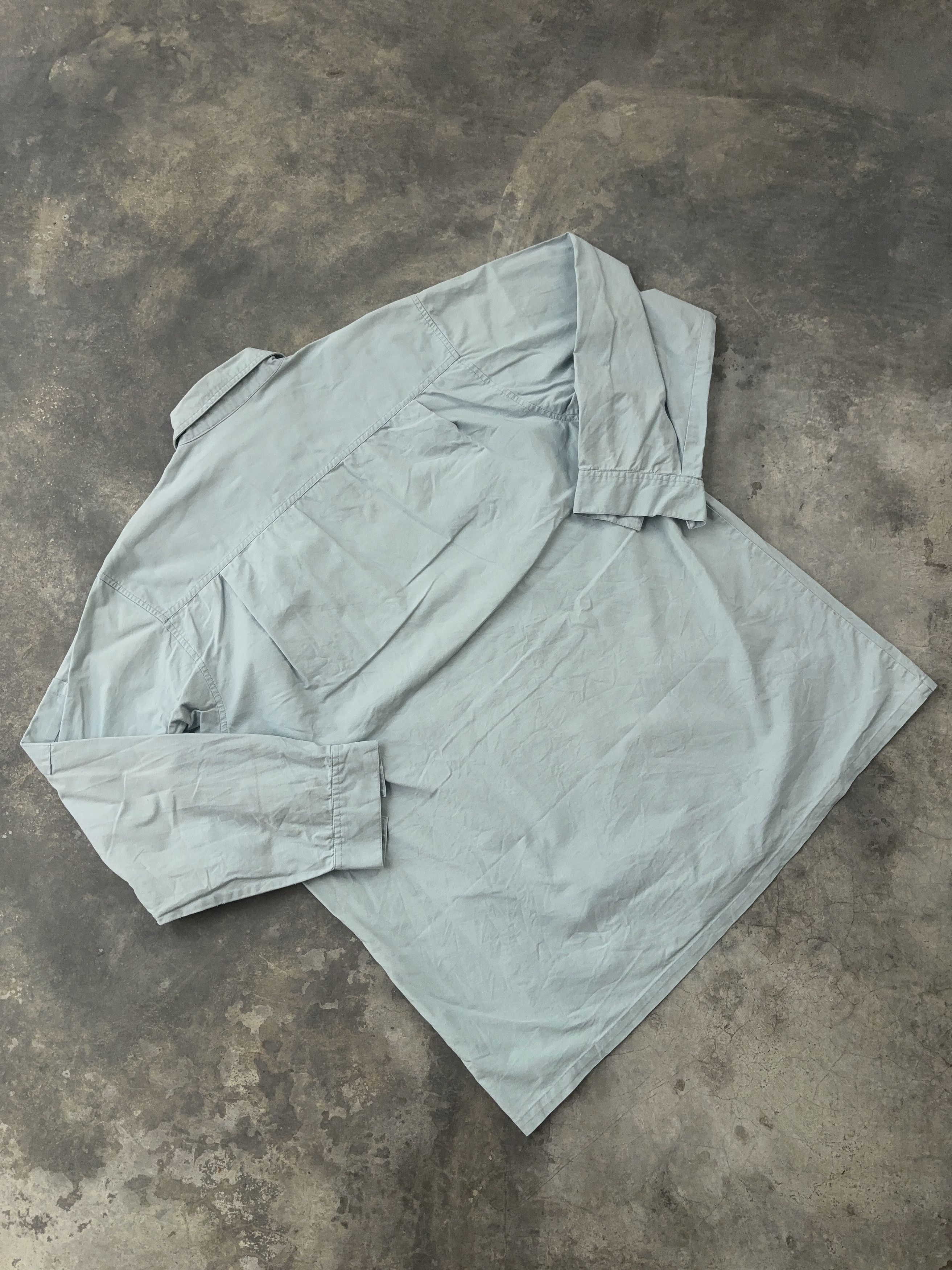 Other Hey Beau Workwear Vintage Light Blue Button Up Shirt Size US L / EU 52-54 / 3 - 7 Thumbnail