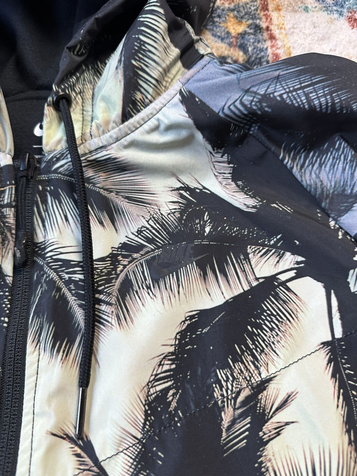 Nike Nike Beach All Over Print Zip-up Hoodie Jacket Medium Size M / US 6-8 / IT 42-44 - 5 Thumbnail