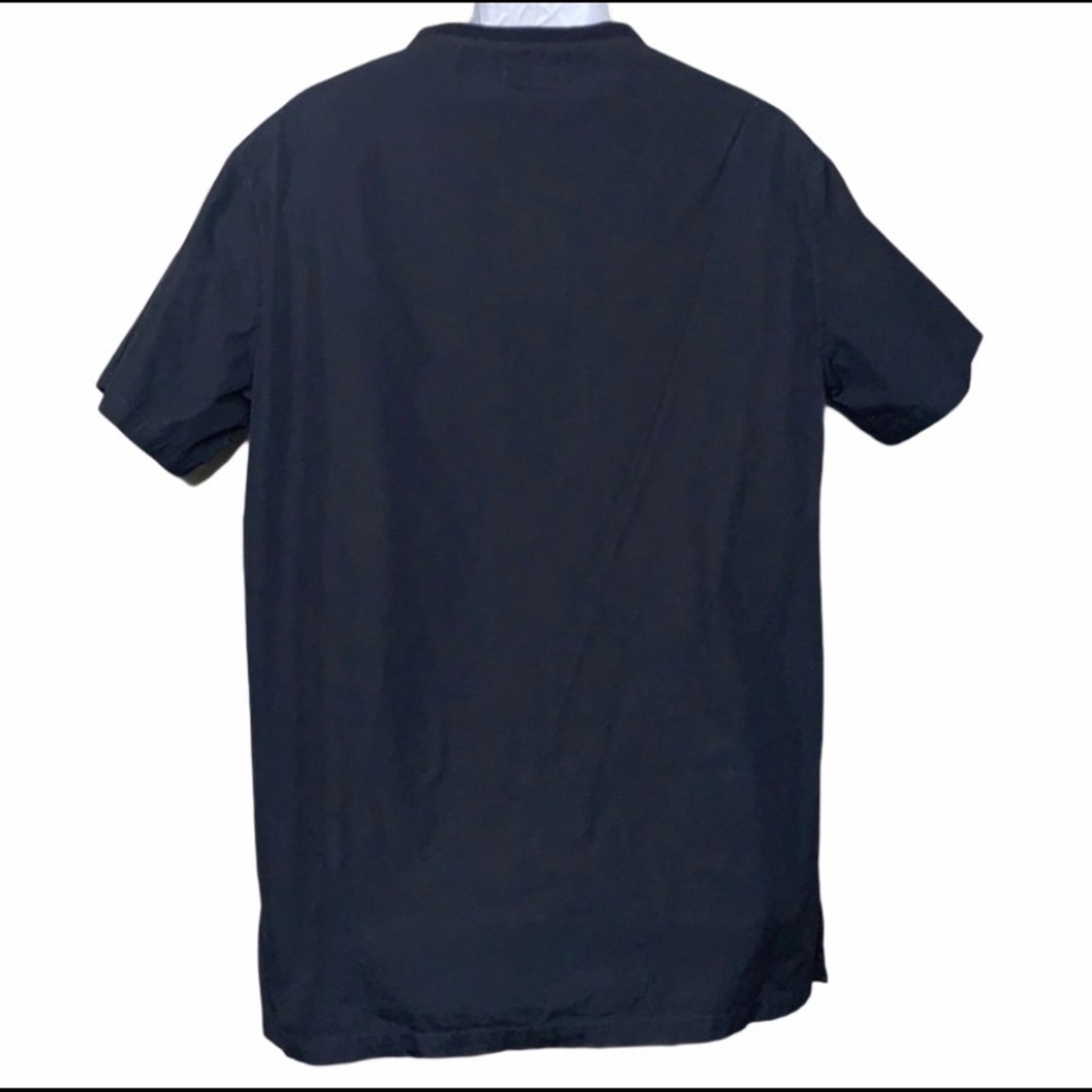 The Rail The Rail Navy Blue Cotton Short Sleeve T-Shirt Medium Mens Size US M / EU 48-50 / 2 - 4 Thumbnail