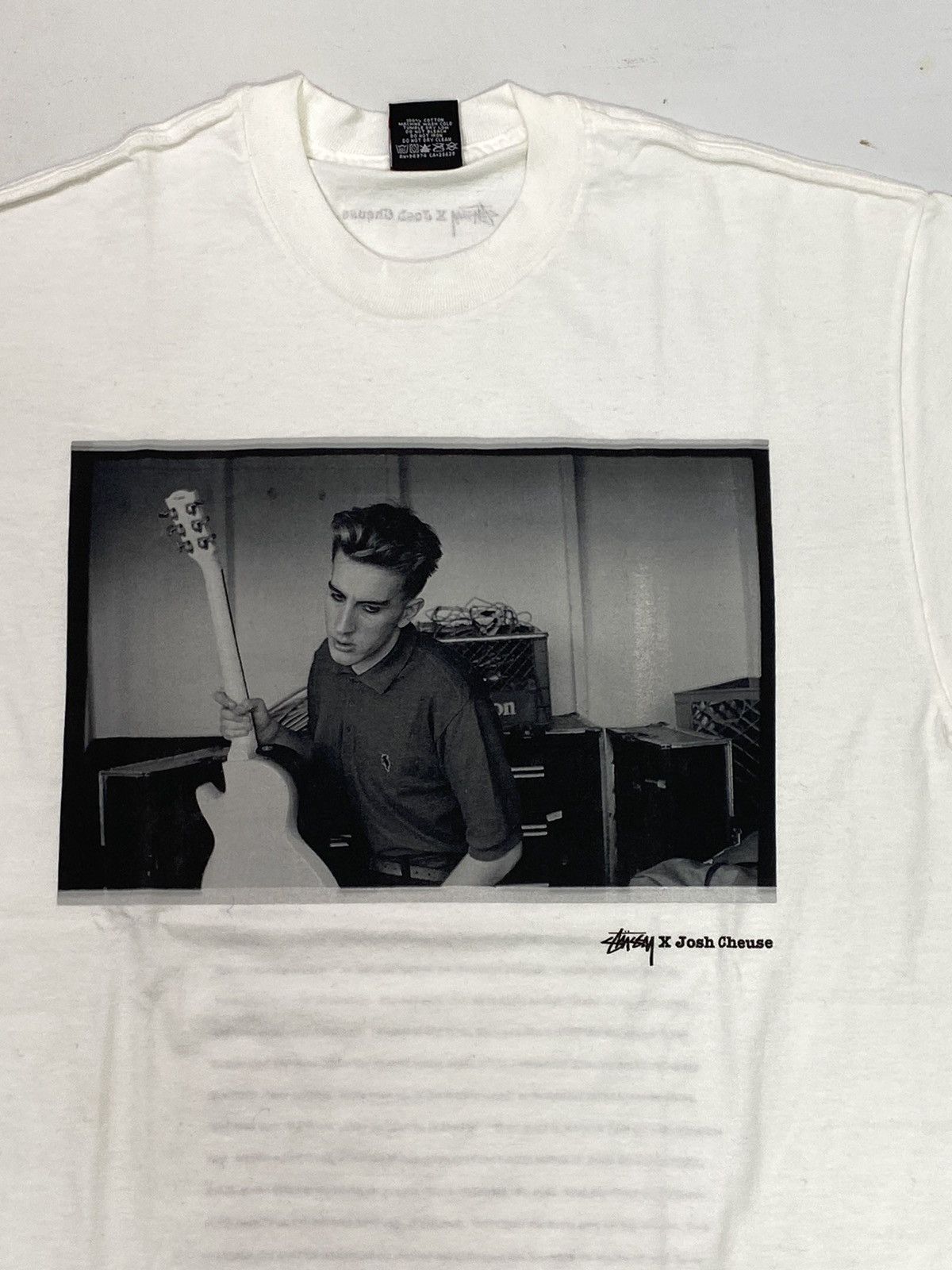 Stussy T-shirt Stüssy Josh Cheuse size M new Size US M / EU 48-50 / 2 - 3 Thumbnail