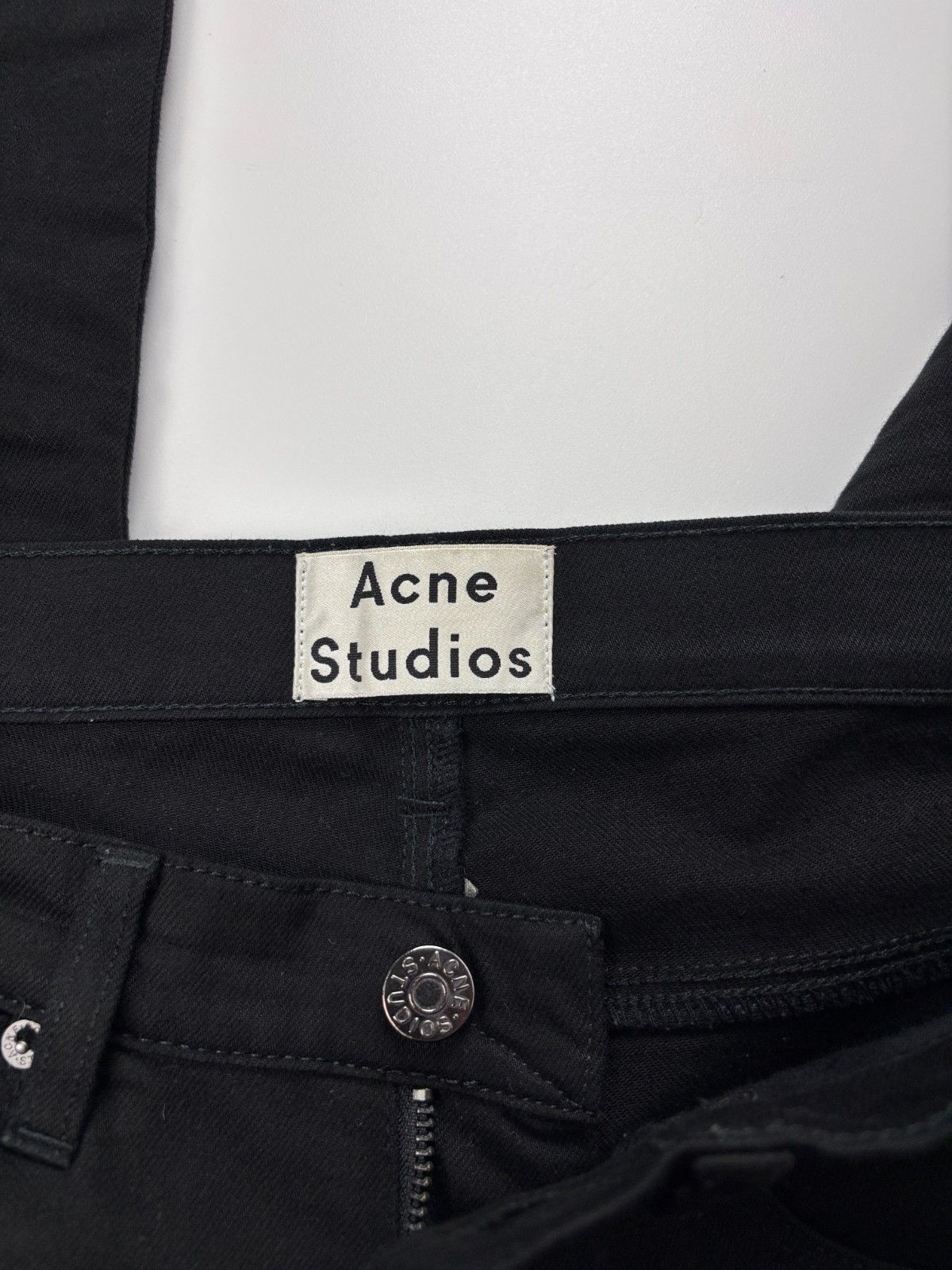 Acne Studios Acne Studios Max Stay Cash Jeans Slim Stretch Denim 30x34 Size US 30 / EU 46 - 7 Thumbnail