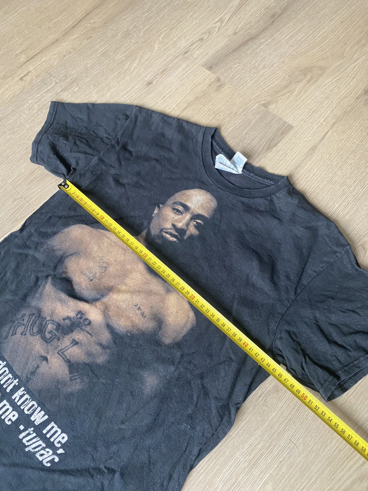 Vintage Vintage 90’s tshirt Tupac Shakur Size US M / EU 48-50 / 2 - 5 Thumbnail