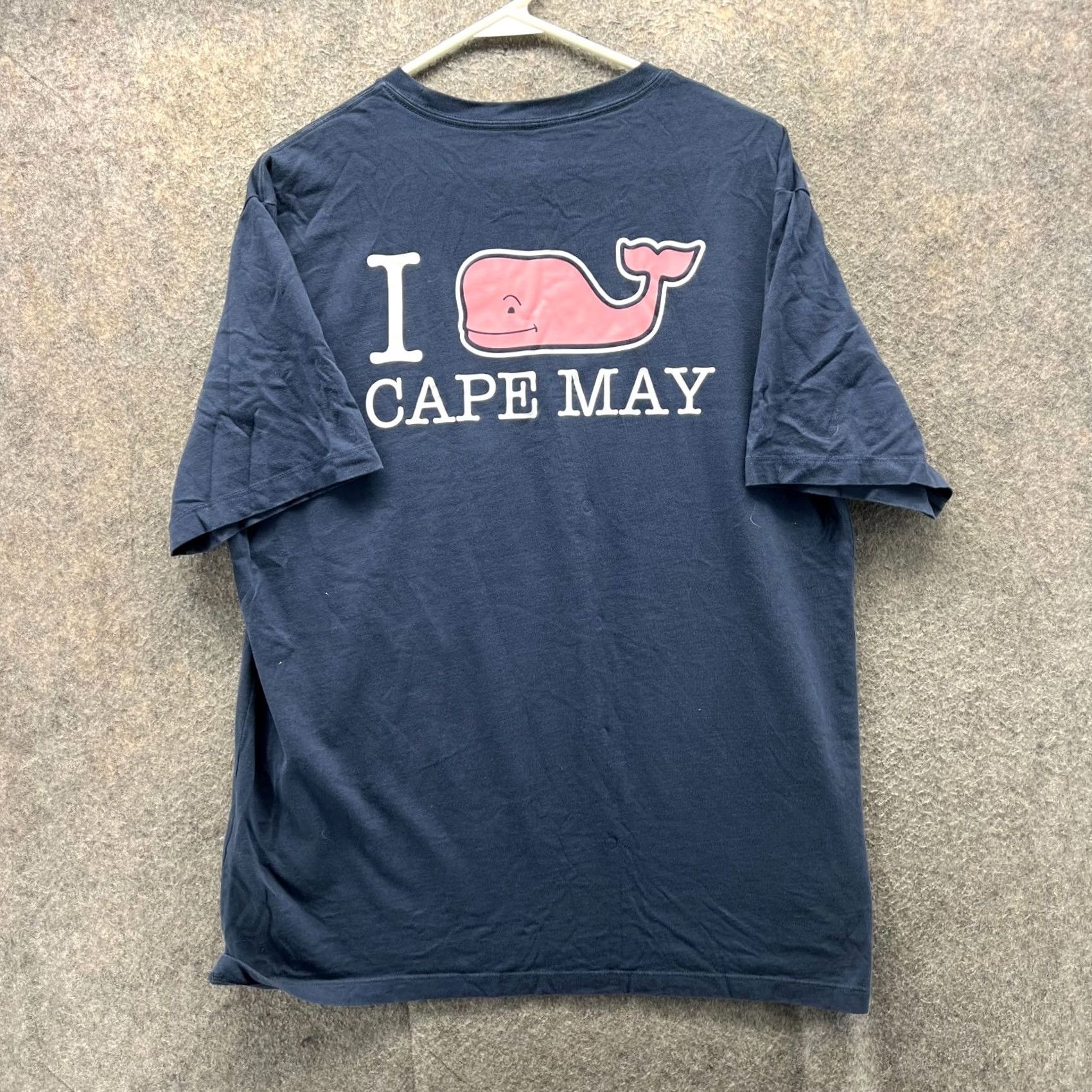 Vineyard Vines Vineyard Vines Shirt Mens Medium Blue Navy Whale Cape May Pocket Tee Cotton Size US M / EU 48-50 / 2 - 2 Thumbnail