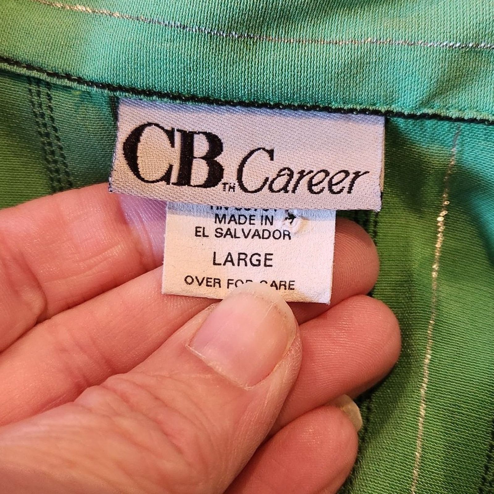 Other Green and Black Faux Two-piece from CB Career Size L / US 10 / IT 46 - 6 Thumbnail