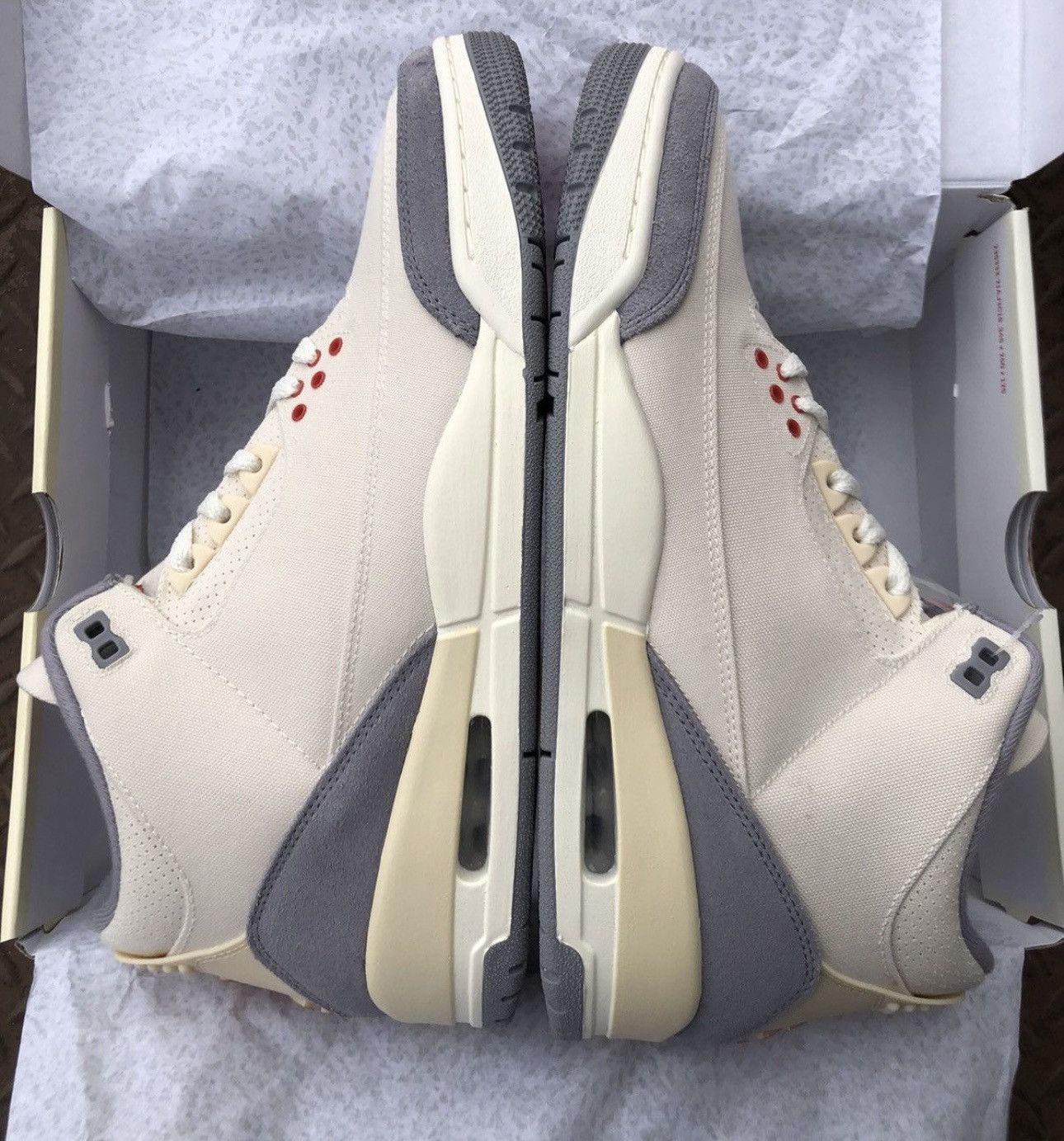 Jordan Brand Jordan 3 Retro Muslin Size 11 Size US 11 / EU 44 - 4 Thumbnail