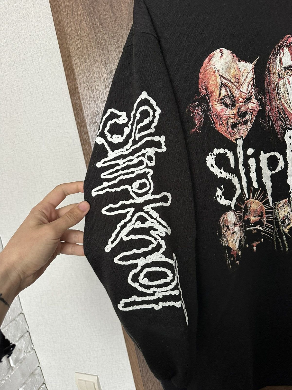 Slipknot Slipknot Band Rock Hoodie Pullover Vintage 90s Size US L / EU 52-54 / 3 - 7 Thumbnail