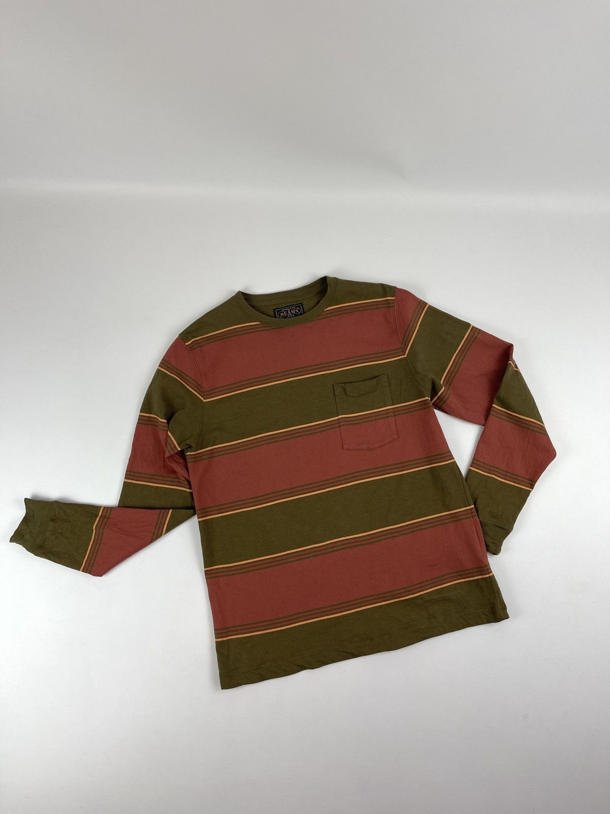 Beams Plus × Japanese Brand Beams Long Sleeve T Shirt Size US M / EU 48-50 / 2 - 1 Thumbnail