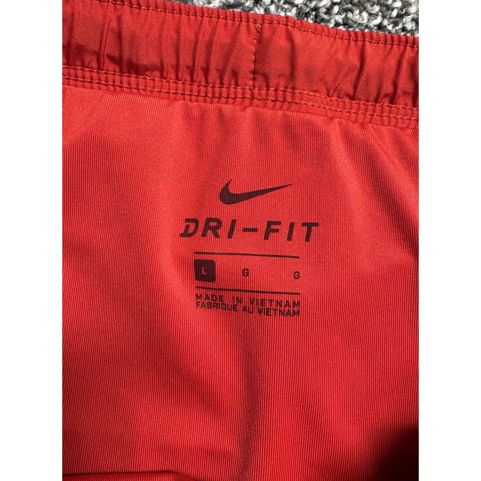 Nike Nike Challenger Shorts Mens Large Red 7" Lined Running Bright CZ9066 Size US 33 - 3 Thumbnail