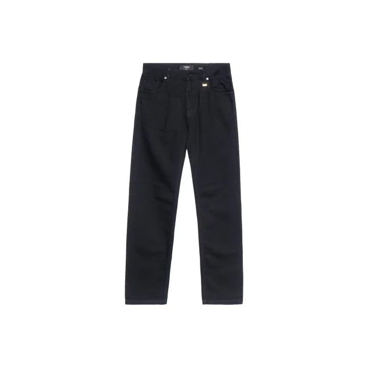 Fendi Fendi Black Slim Fit Denim Pants for Men 0079 Size US 30 / EU 46 - 1 Thumbnail