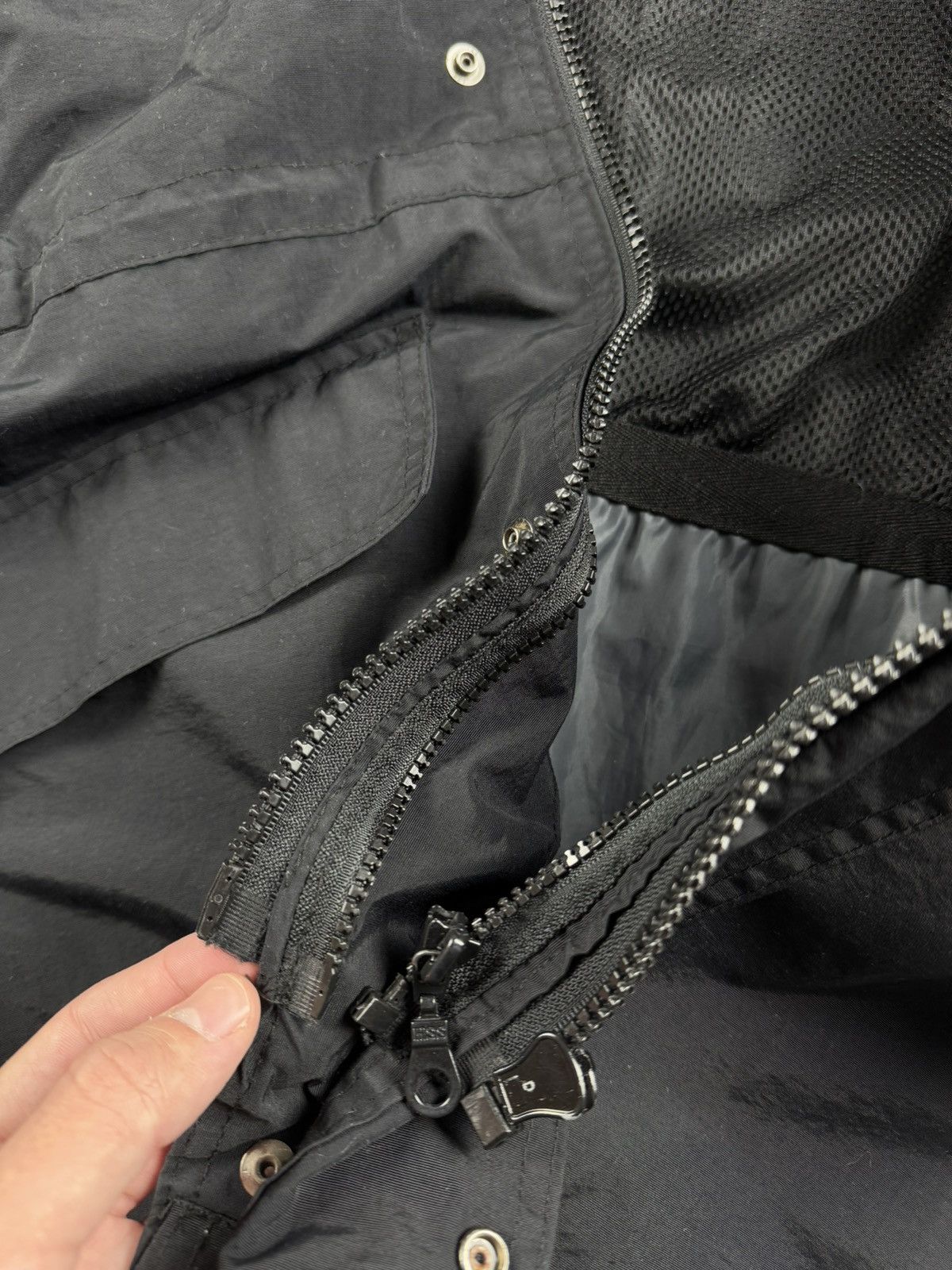 Mercedes-Benz 90S Mercedes Benz Nylon Moto Pocket Windbreaker Light Jacket Size US XL / EU 56 / 4 - 11 Thumbnail