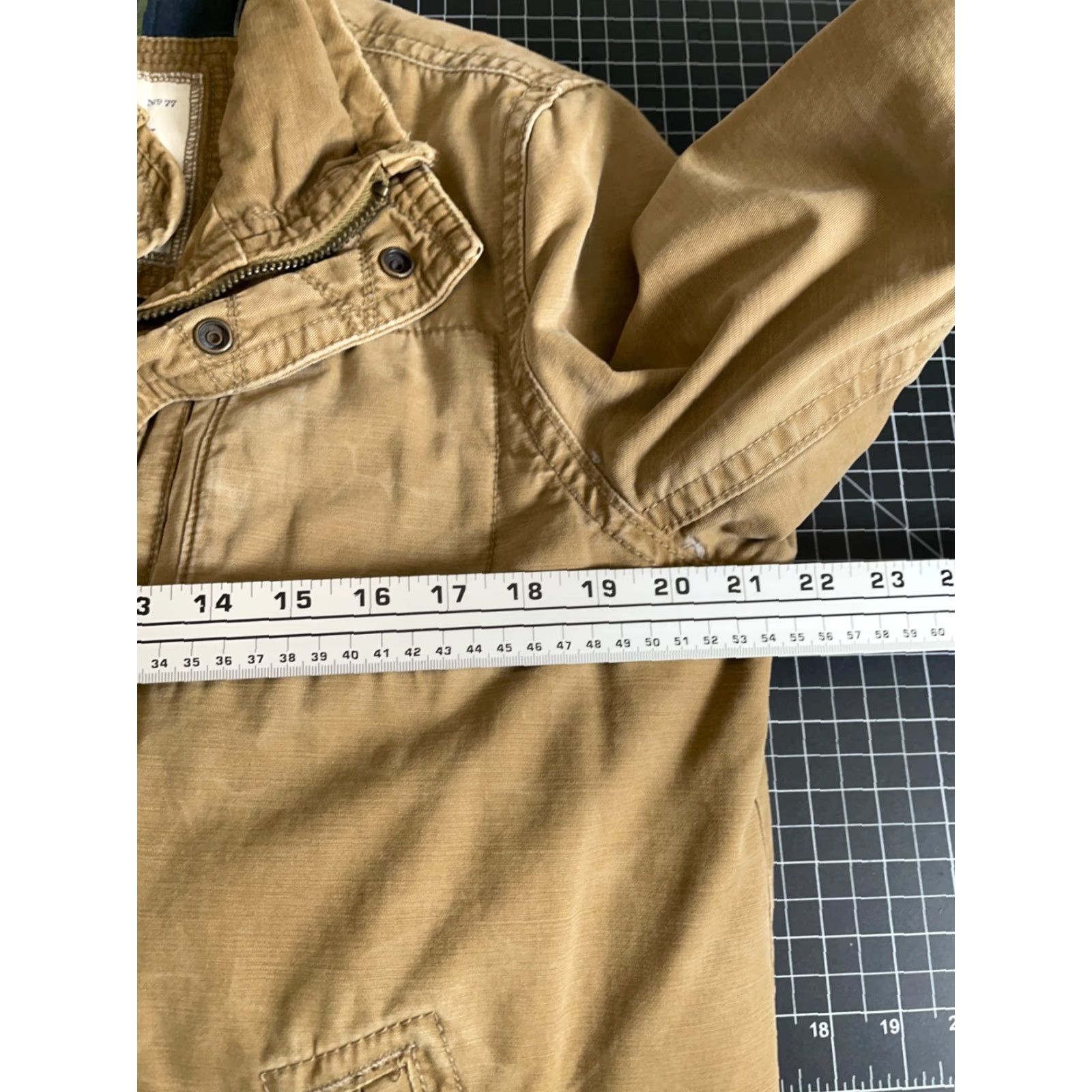 American Eagle Outfitters American Eagle Outfitters Jacket Men's Medium Beige Flannel Lined Workwear Size US M / EU 48-50 / 2 - 6 Thumbnail