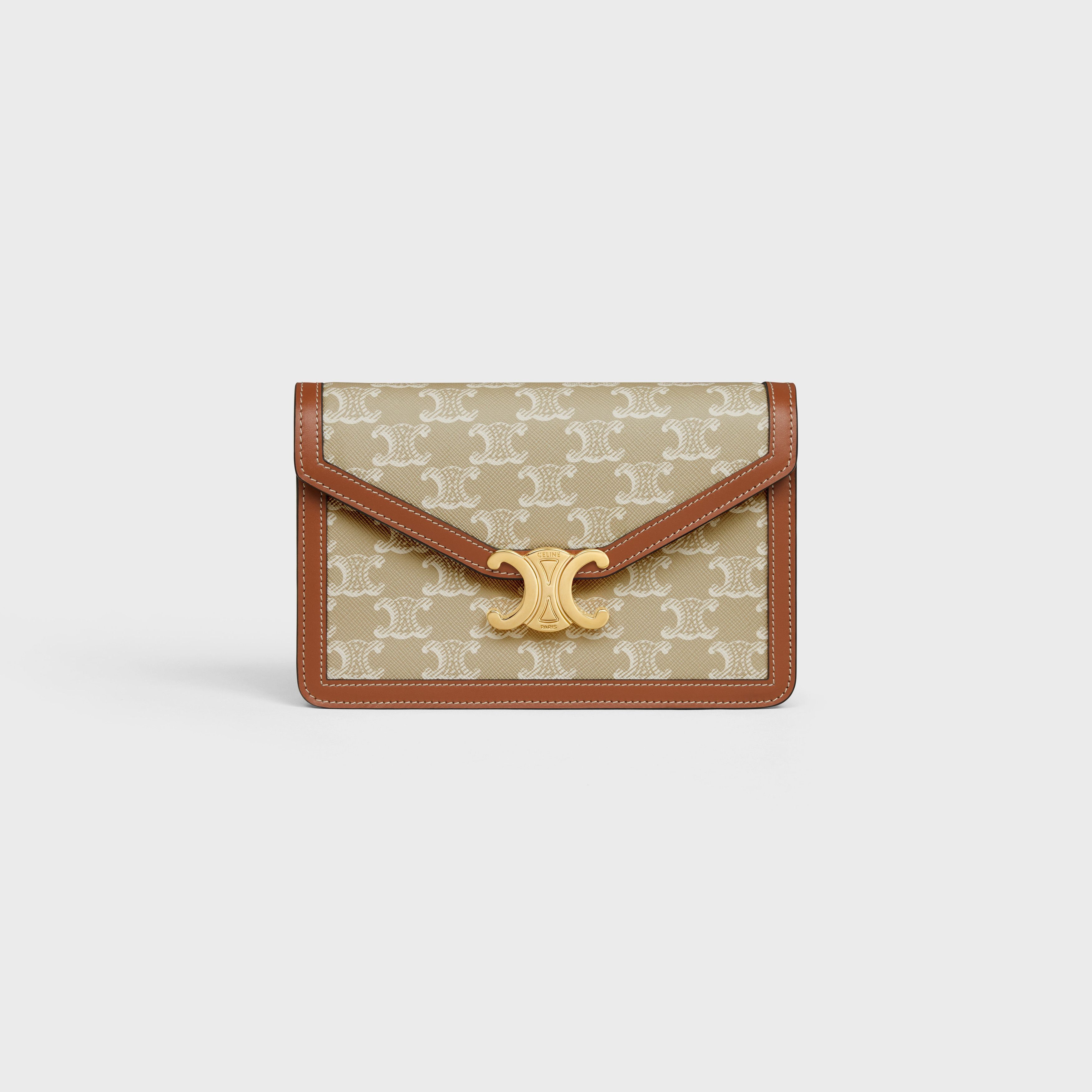 Celine o1bcso1str0125 Size: OS / Triomphe Canvas Wallet Size ONE SIZE - 1 Thumbnail